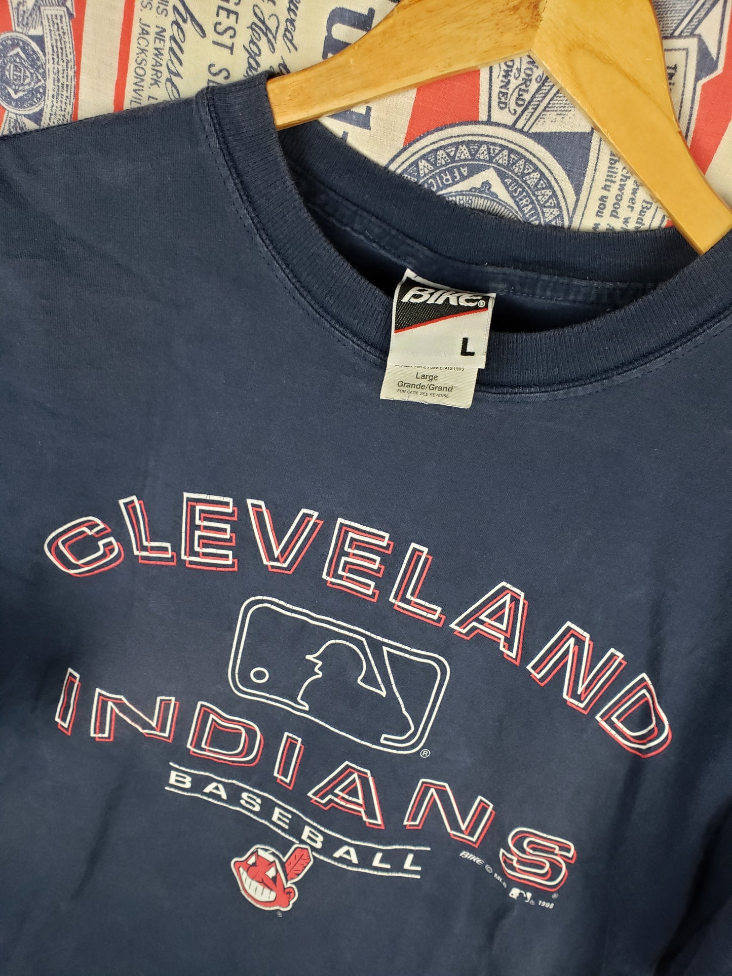Vintage 1998 Cleveland Indians Shirt(23"x30")L