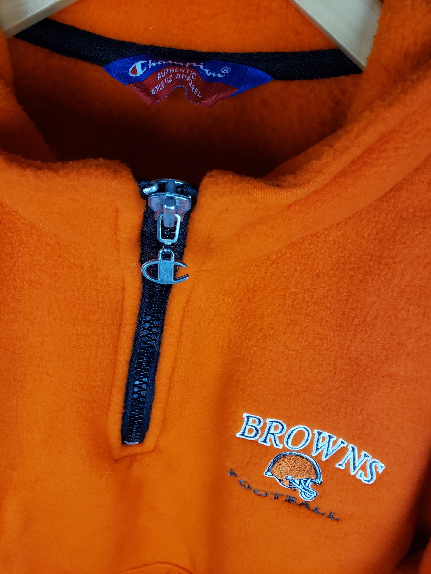 Vintage 2000s Champion Cleveland Browns Fleece Pullover(25"x27")L