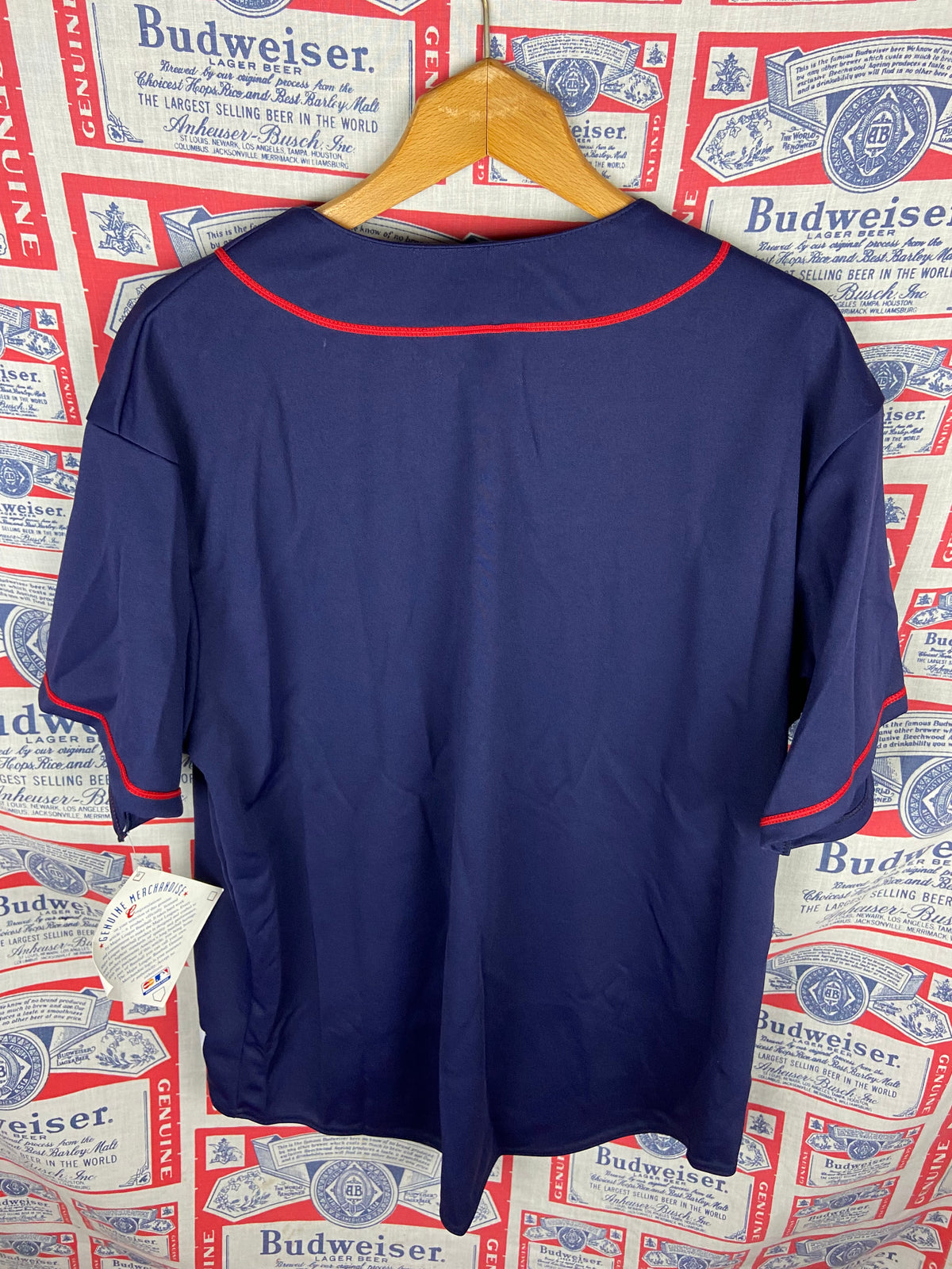 Vintage 1990s Majestic Cleveland Indians Jersey NWT XL(25”x30”)