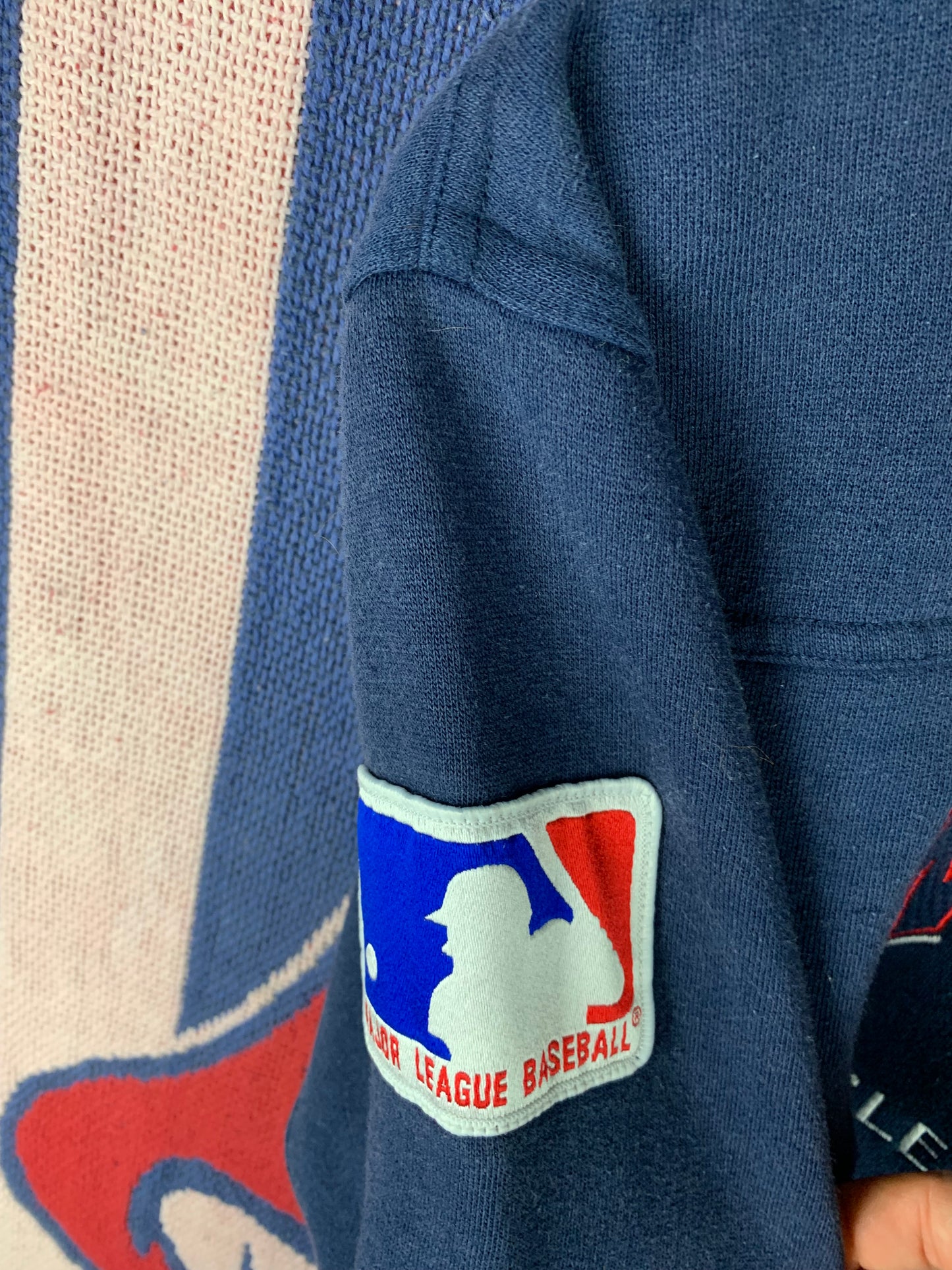 Vintage Lee Sport Cleveland Indians Embroidered Crewneck(S)