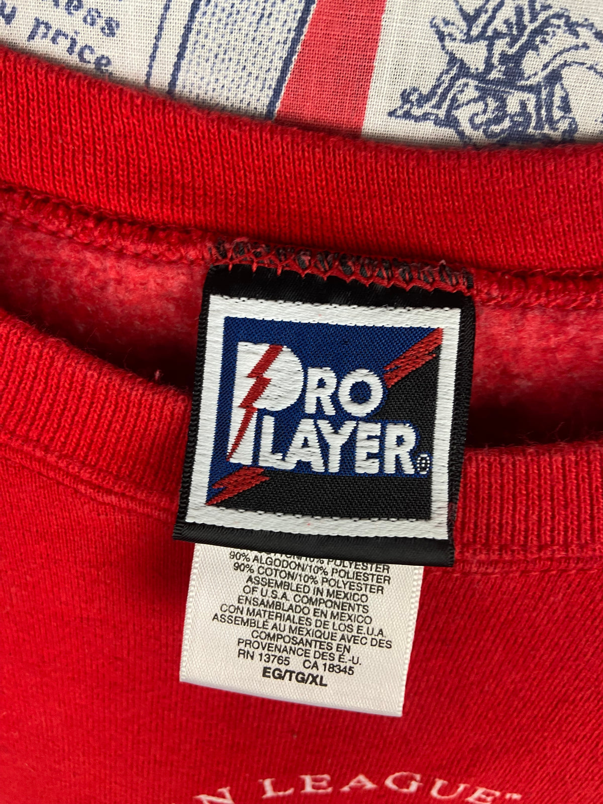 Vintage 1998 Pro Player Cleveland Indians Crewneck XL(24”x28”)