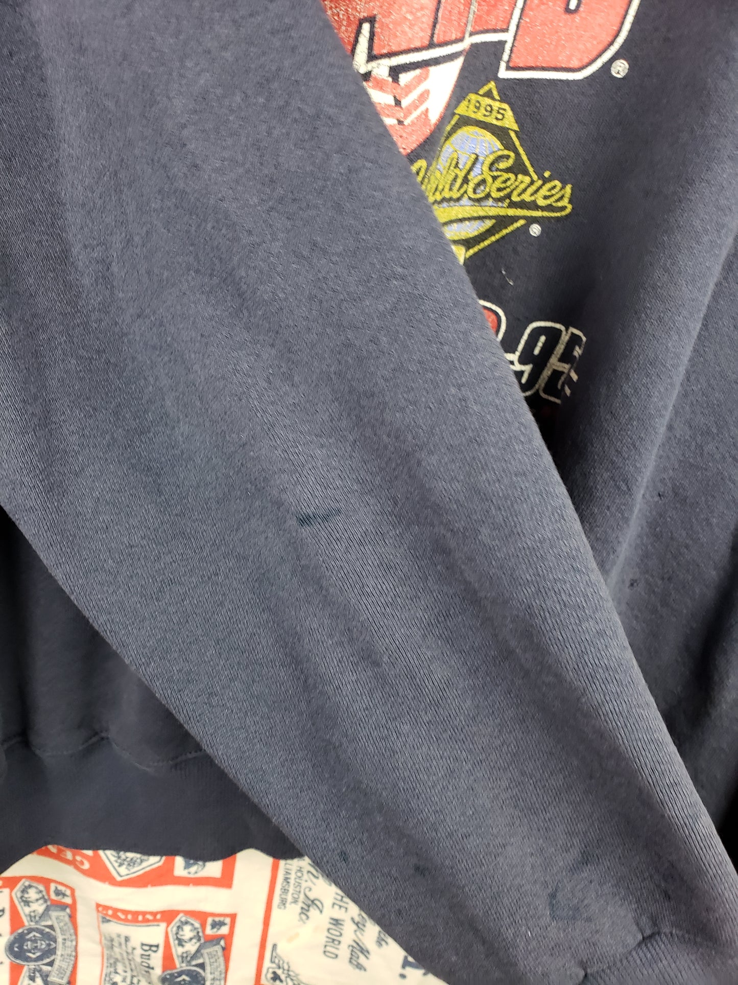 Vintage 1995 Cleveland Indians Crewneck(25"x28")XL