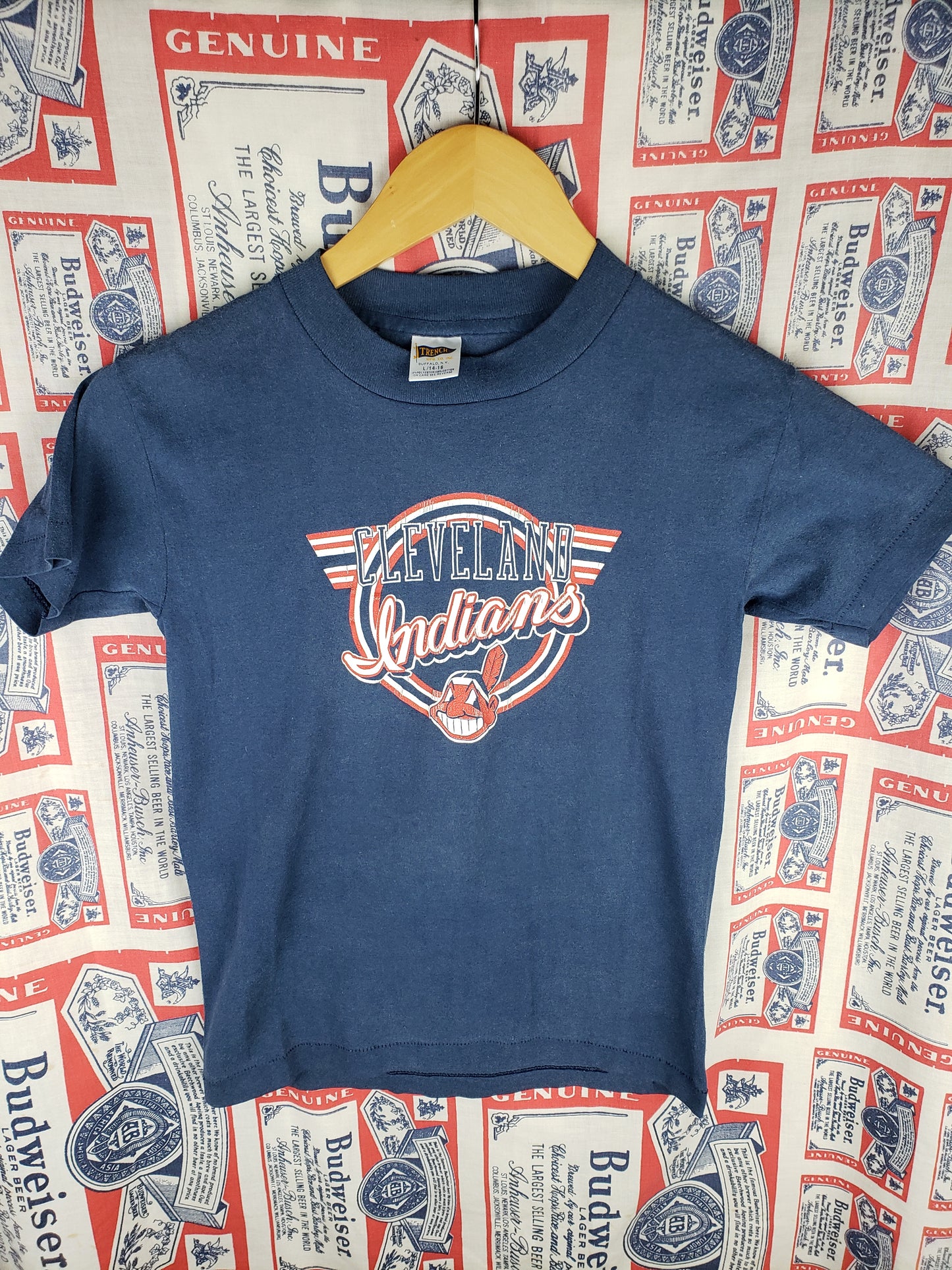 Vintage 1980s Cleveland Indians Shirt(15"x22")XS