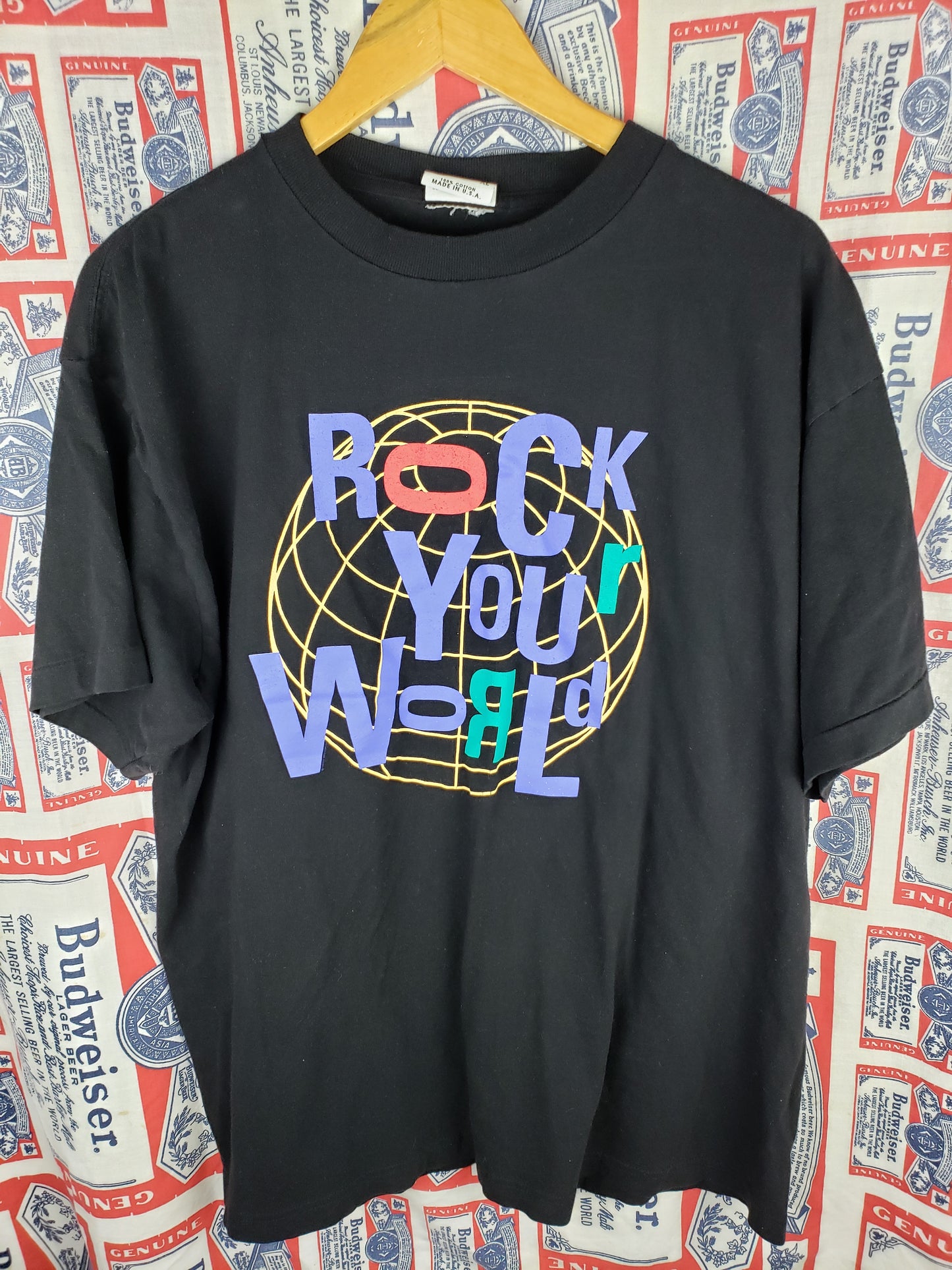 Vintage 1990s Cleveland Rock n Roll HOF Shirt(25"x29')XL