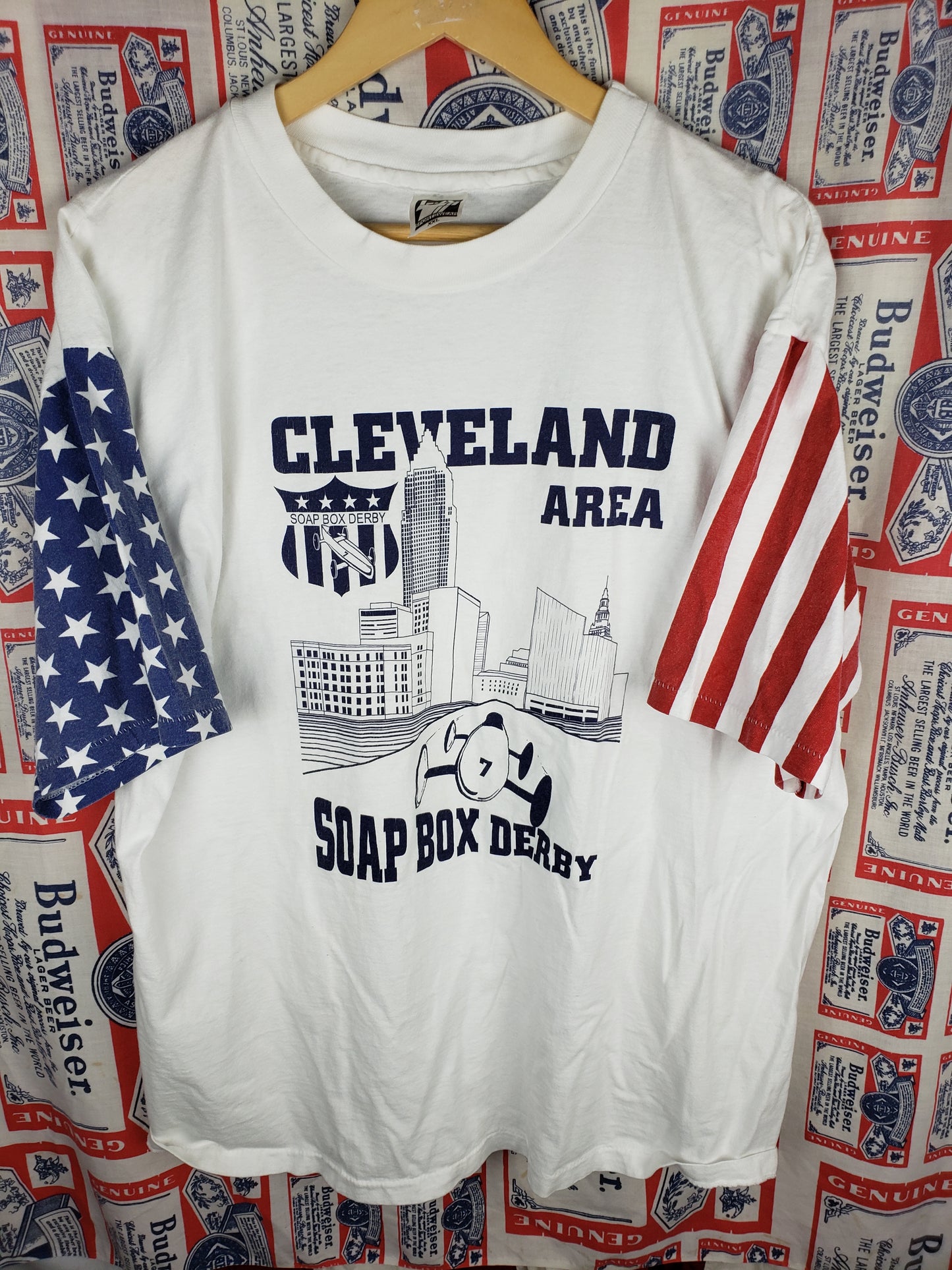Vintage 2000 Cleveland Soap Box Derby Shirt(24"x30")XL