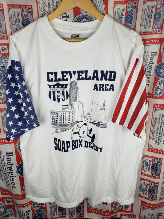 Vintage 2000 Cleveland Soap Box Derby Shirt(24"x30")XL