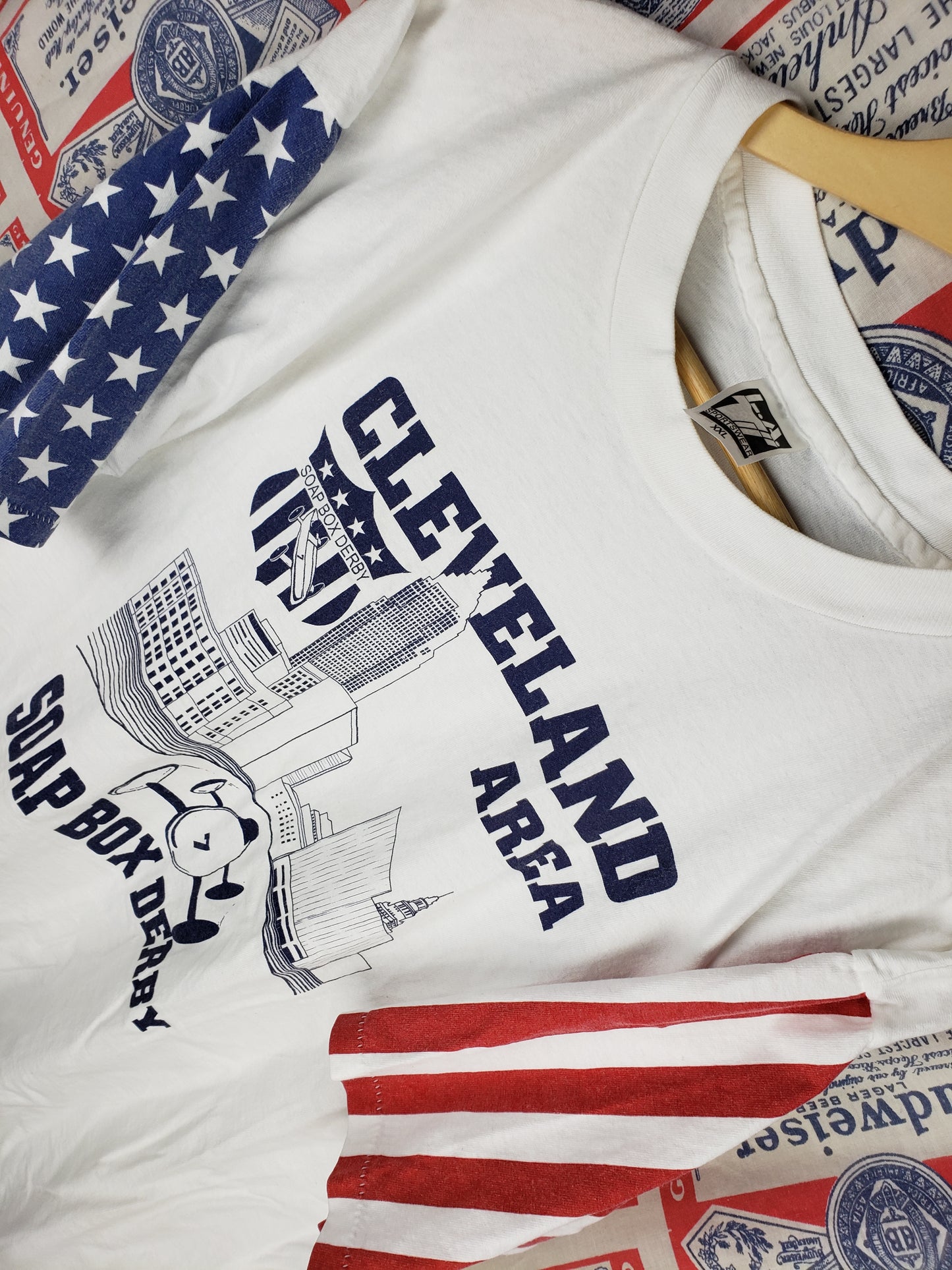 Vintage 2000 Cleveland Soap Box Derby Shirt(24"x30")XL