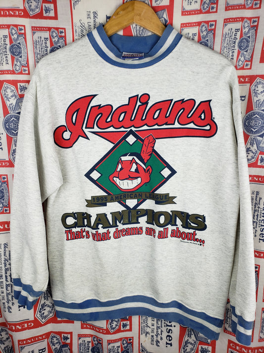 Vintage 1995 Cleveland Indians Crewneck(23"x29")L