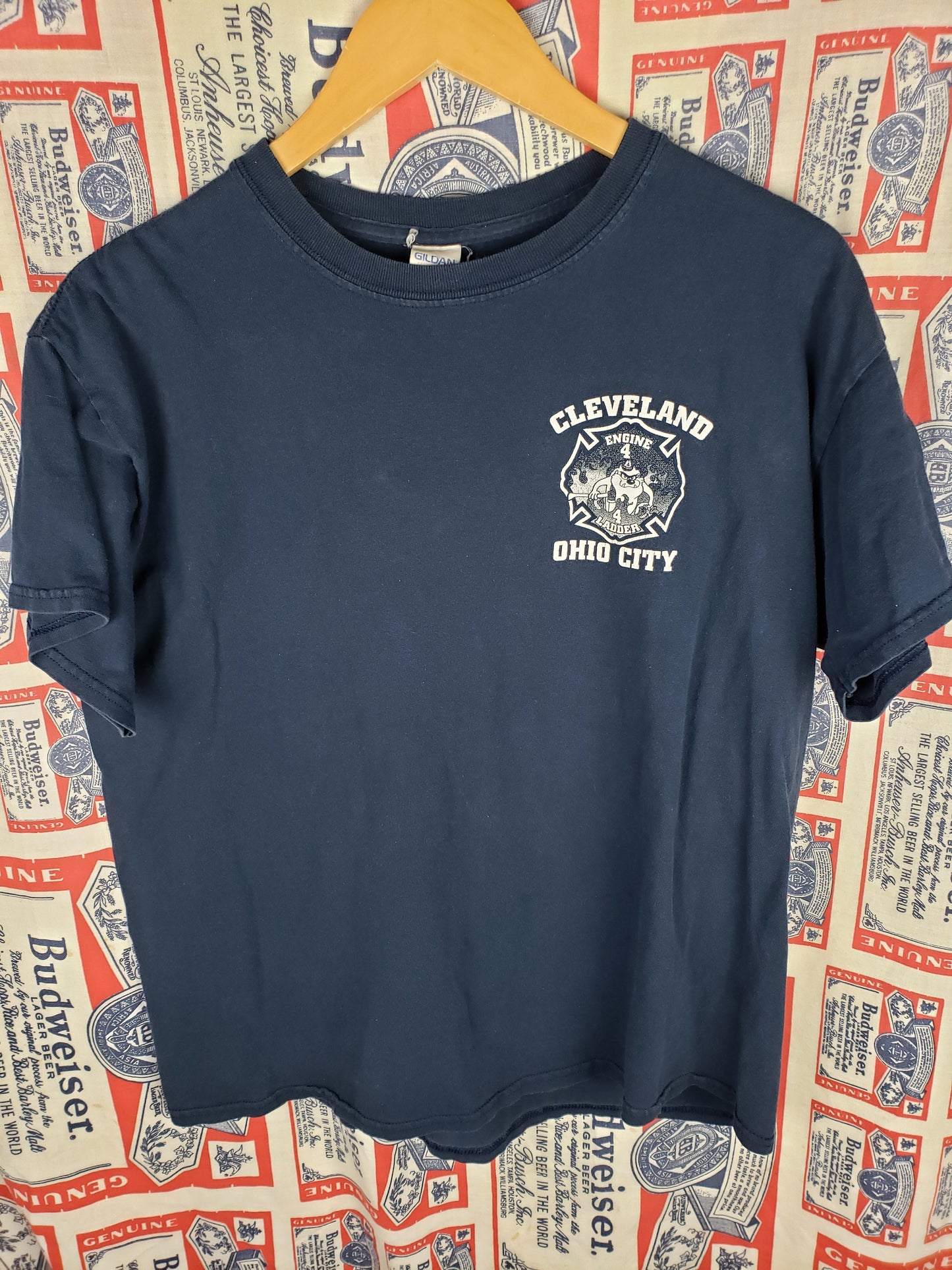 Vintage 2000s Ohio City FD Taz Shirt(22"x25")M