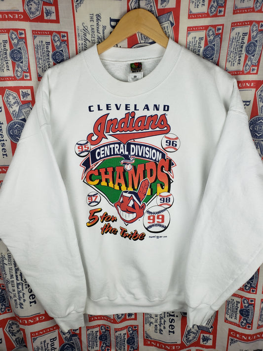 Vintage 1999 Cleveland Indians Crewneck(25"x28")XL