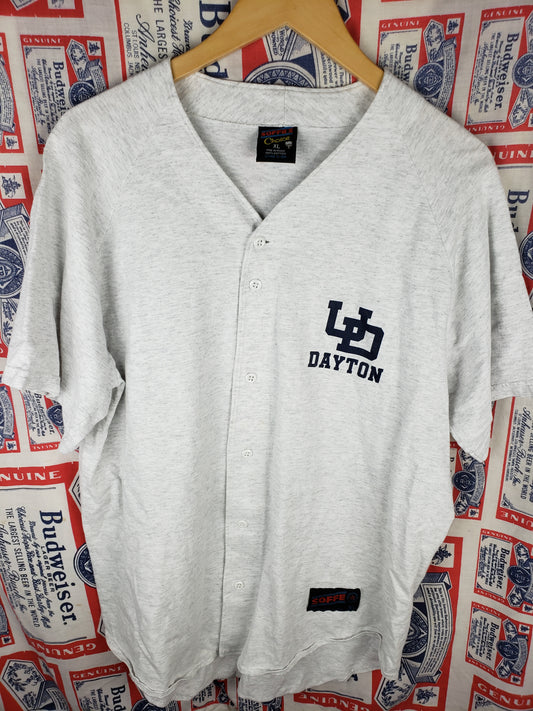 Vintage 1990s University of Dayton Baseball Jersey(24"x29")XL