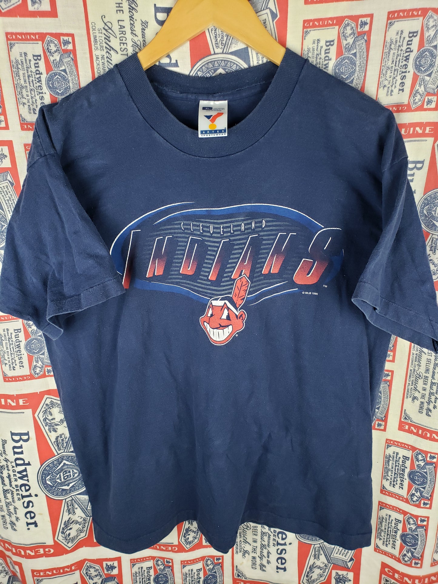 Vintage 1995 Cleveland Indians Shirt(23"x28")L