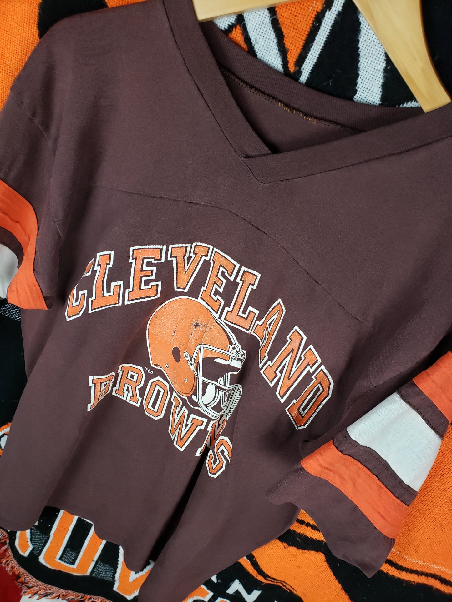Vintage 1980s 1990s Cleveland Browns Shirt(22"x29")L