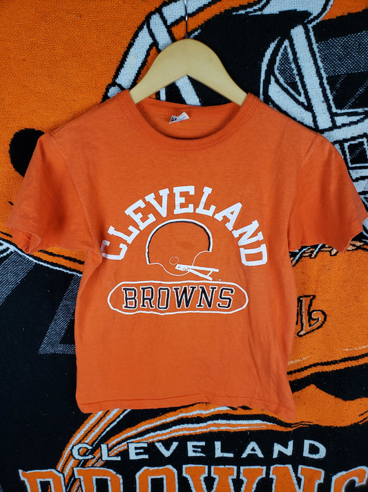 Vintage 1970s 1980s Champion Cleveland Browns Shirt(16"x21")XS