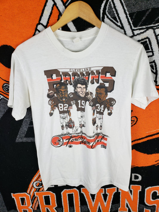 Vintage 1987 Cleveland Browns Caricature Shirt(20"x26")M