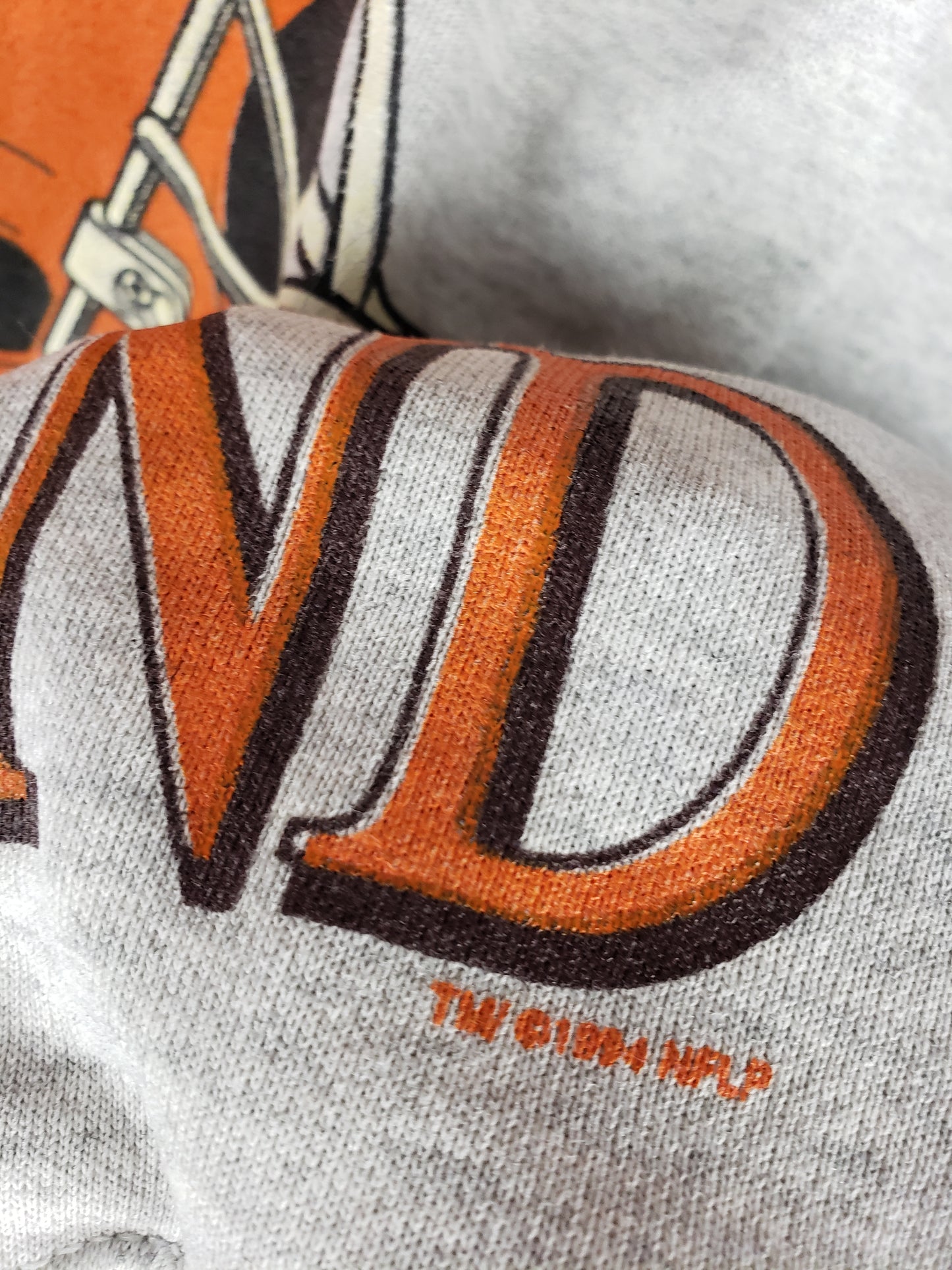 Vintage 1994 Cleveland Browns Spellout Crewneck(23"x28")