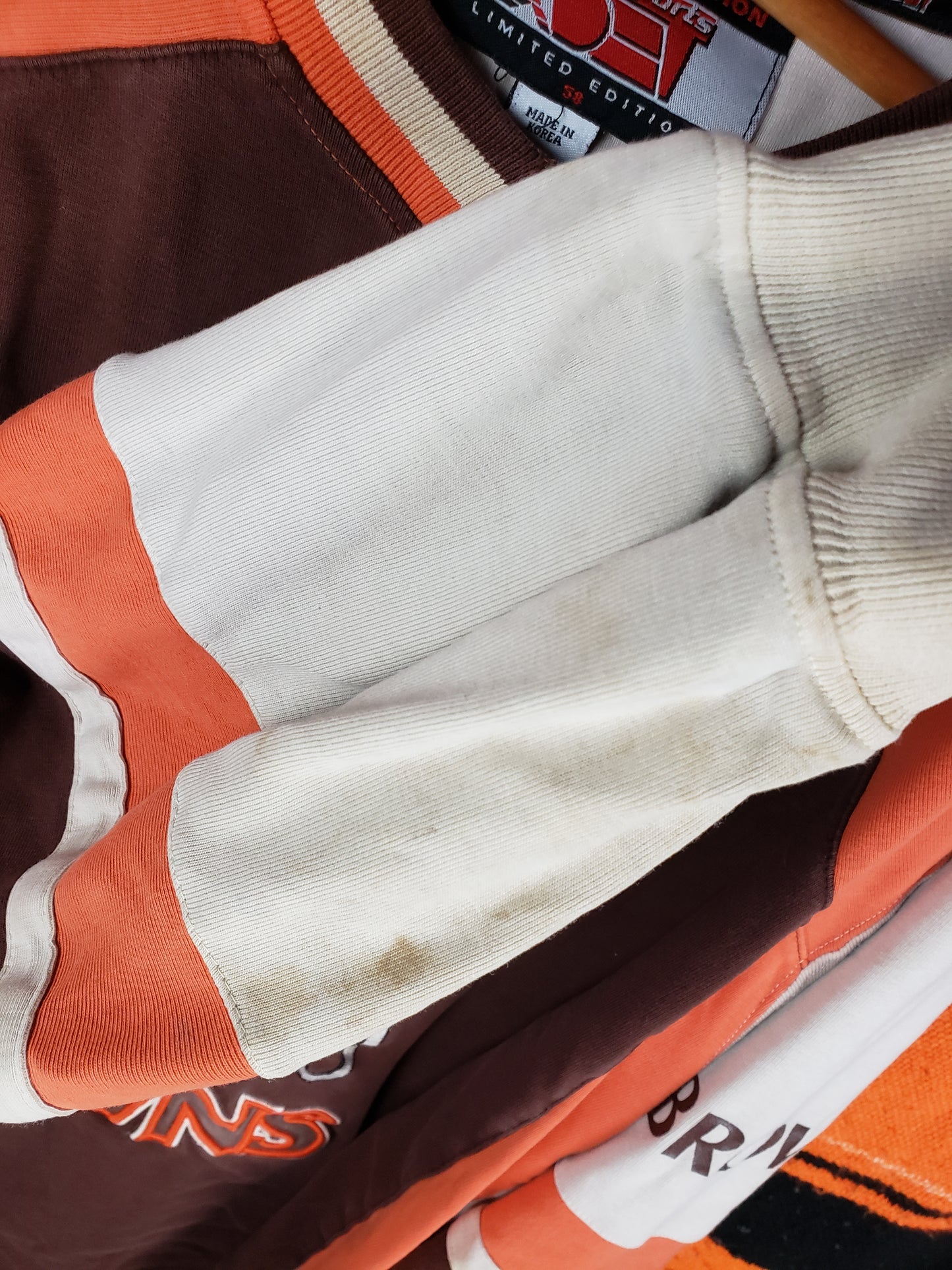 Vintage 1990s BET Limited Edition Cleveland Browns Long Sleeve(28"x30")XXL