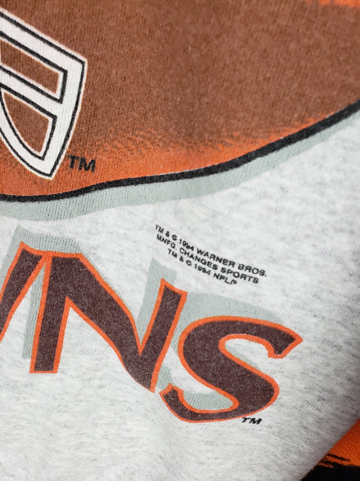 Vintage 1994 Cleveland Browns Looney Tunes Crewneck(21"x27")M