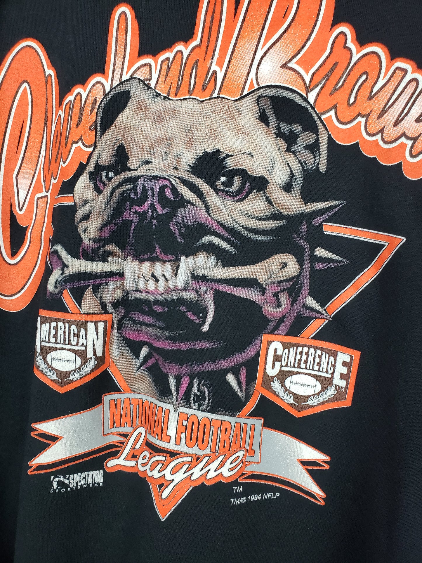 Rare Vintage 1994 Cleveland Browns Dawg Crewneck(23"x28")L