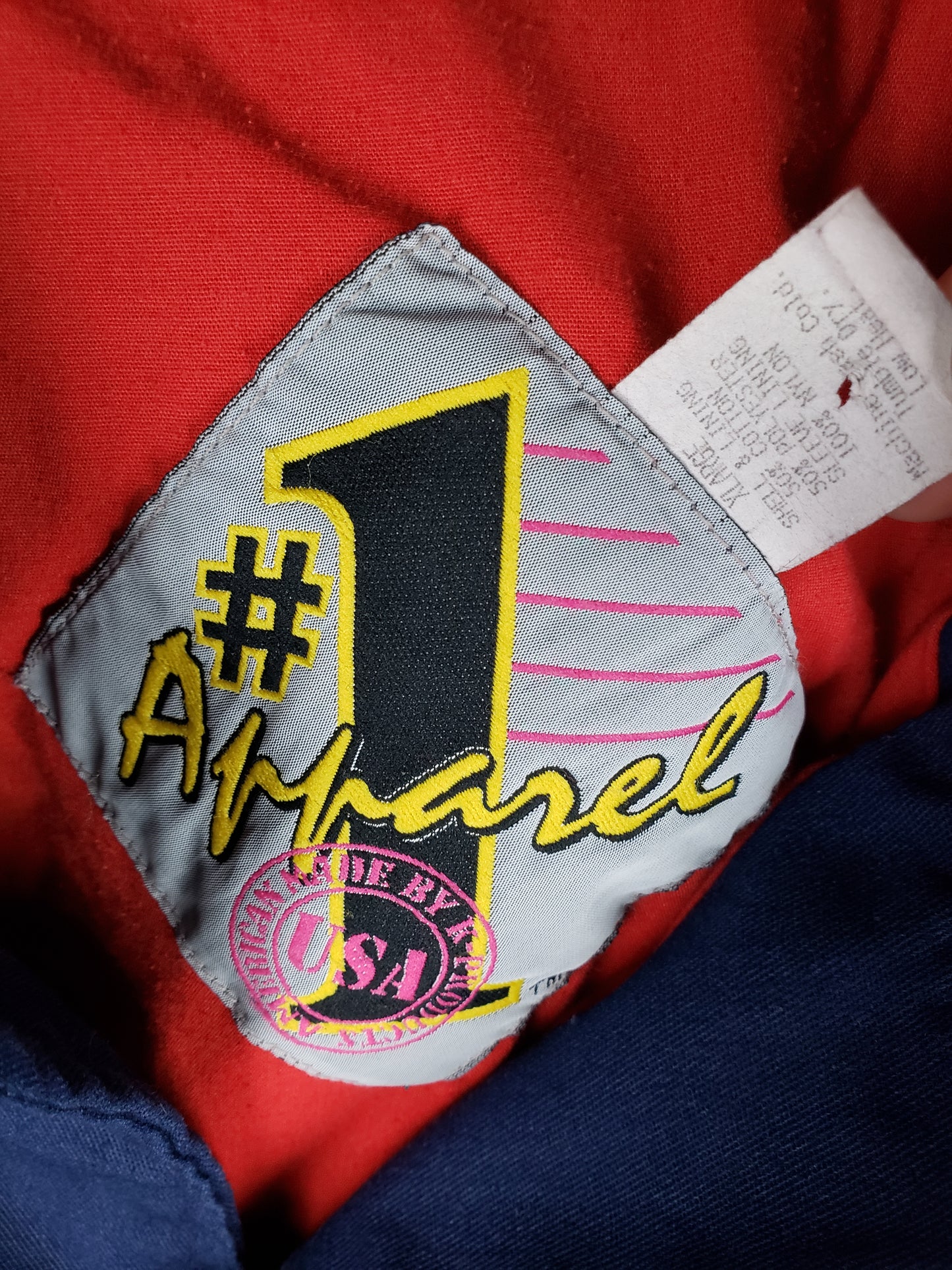 Vintage 1990s Cleveland Indians Bomber(24"x27.5")L