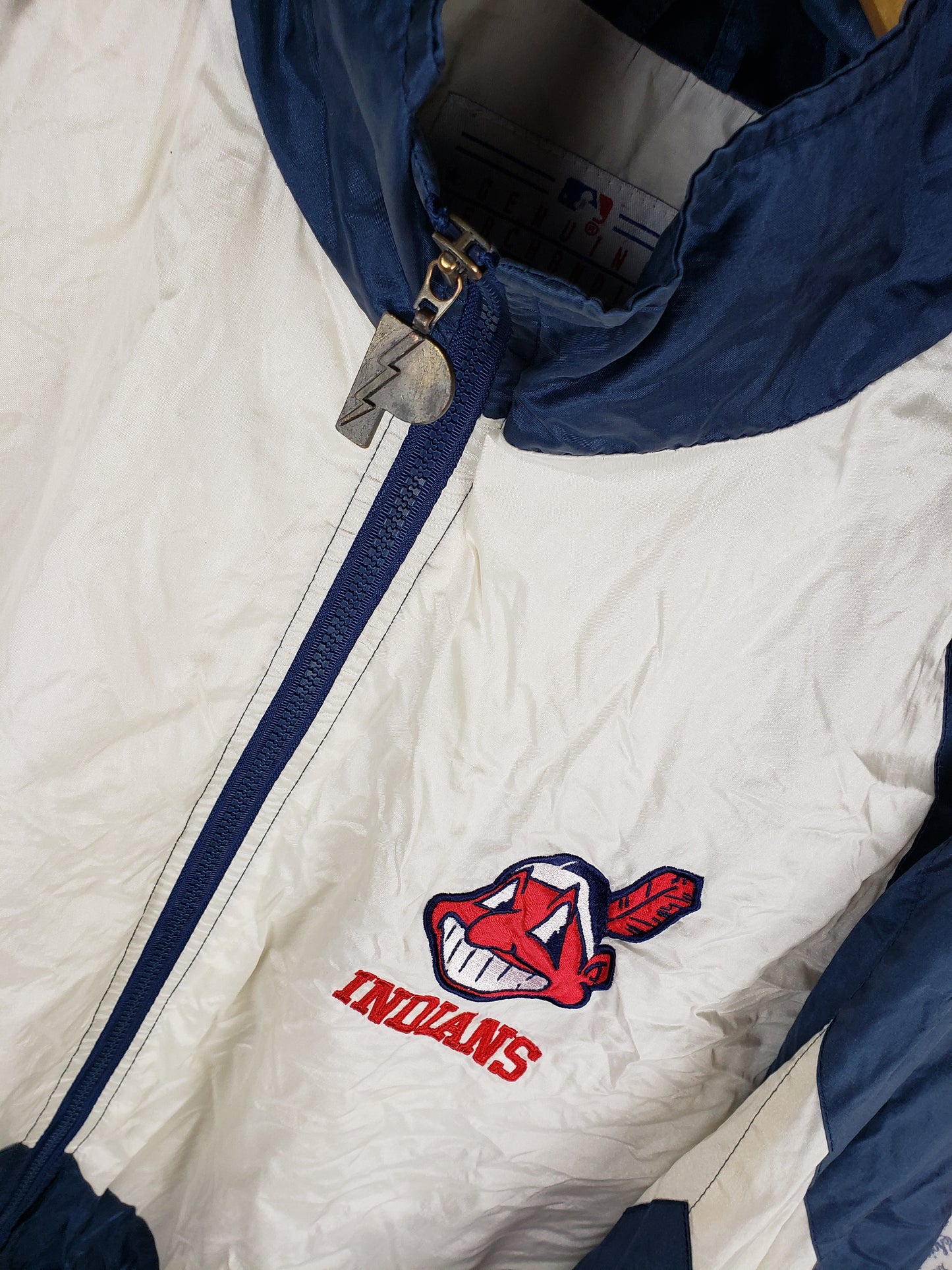 Vintage 1990s Pro Player Cleveland Indians Jacket(25"x29")XL