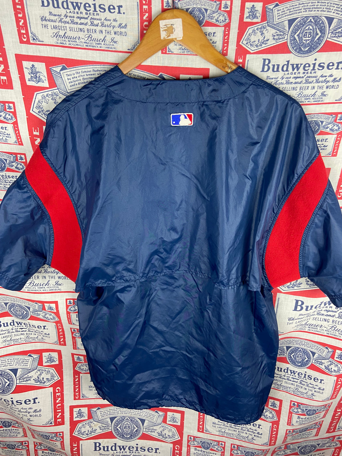 Vintage 1990s Starter Diamond Collection Cleveland Indians Warmup Medium(23”x26”)