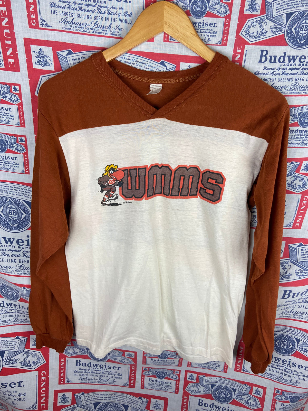 Vintage 1980s Cleveland WMMS Long Sleeve Medium(21”x27”)