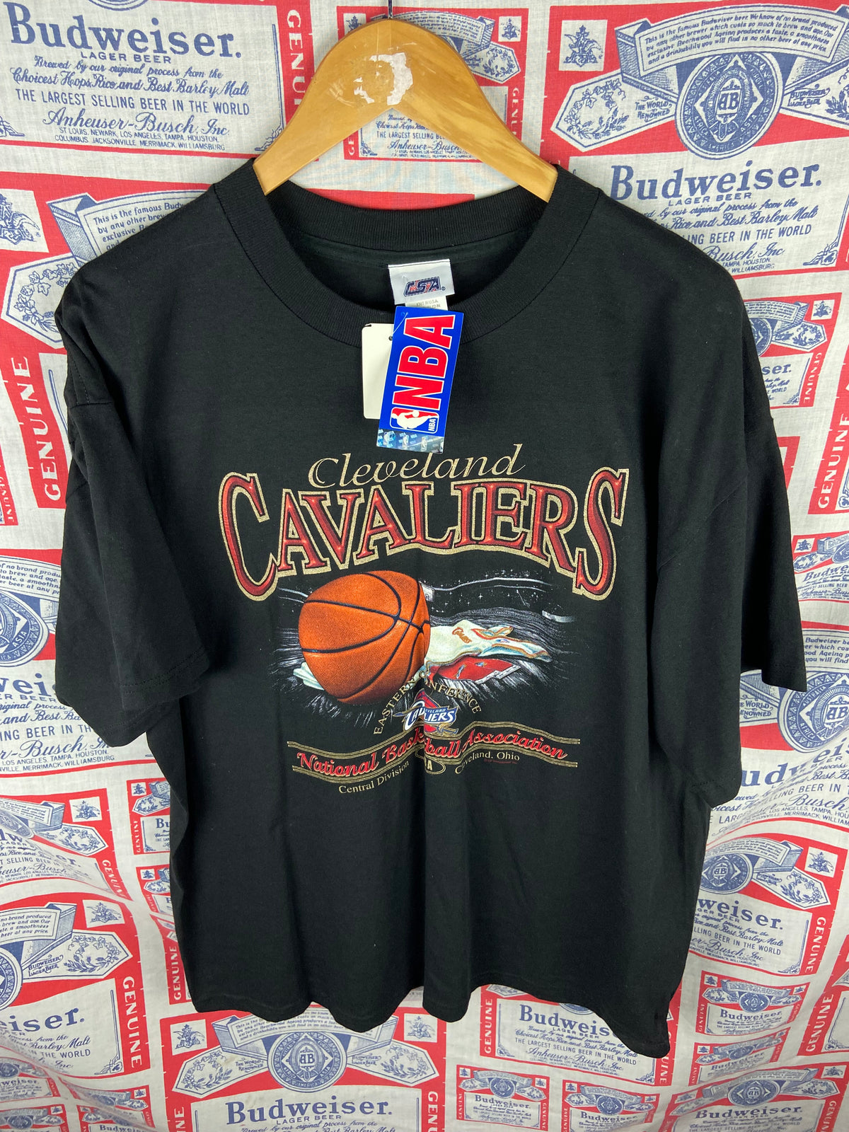 Vintage 2000s CSA Cleveland Cavaliers Shirt NWT XL(25”x30”)