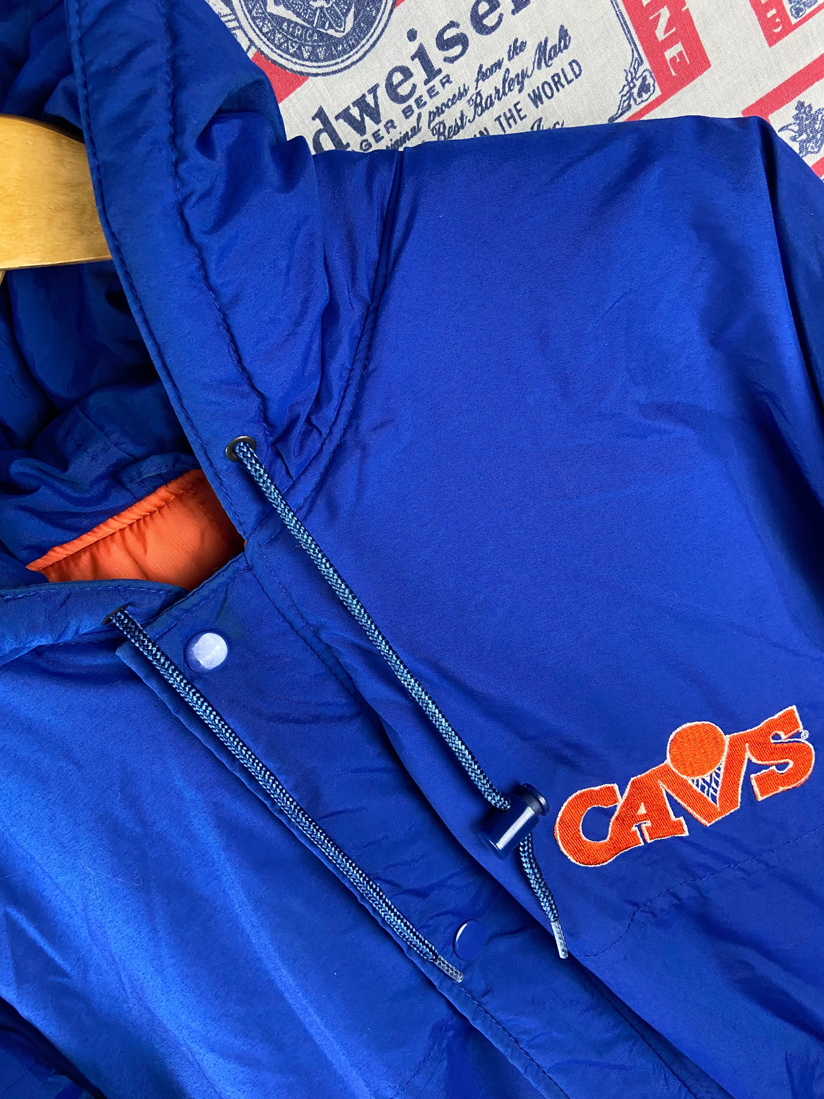 Vintage Early 1990s Starter Cleveland Cavaliers Jacket Large(24”x28”)