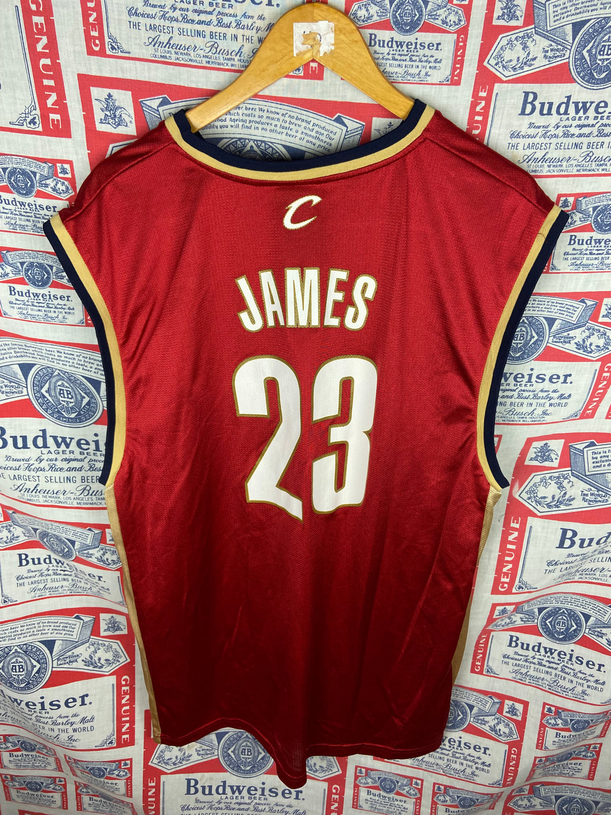 Vintage 2000s Reebok LeBron James Jersey XL(25”x33”)