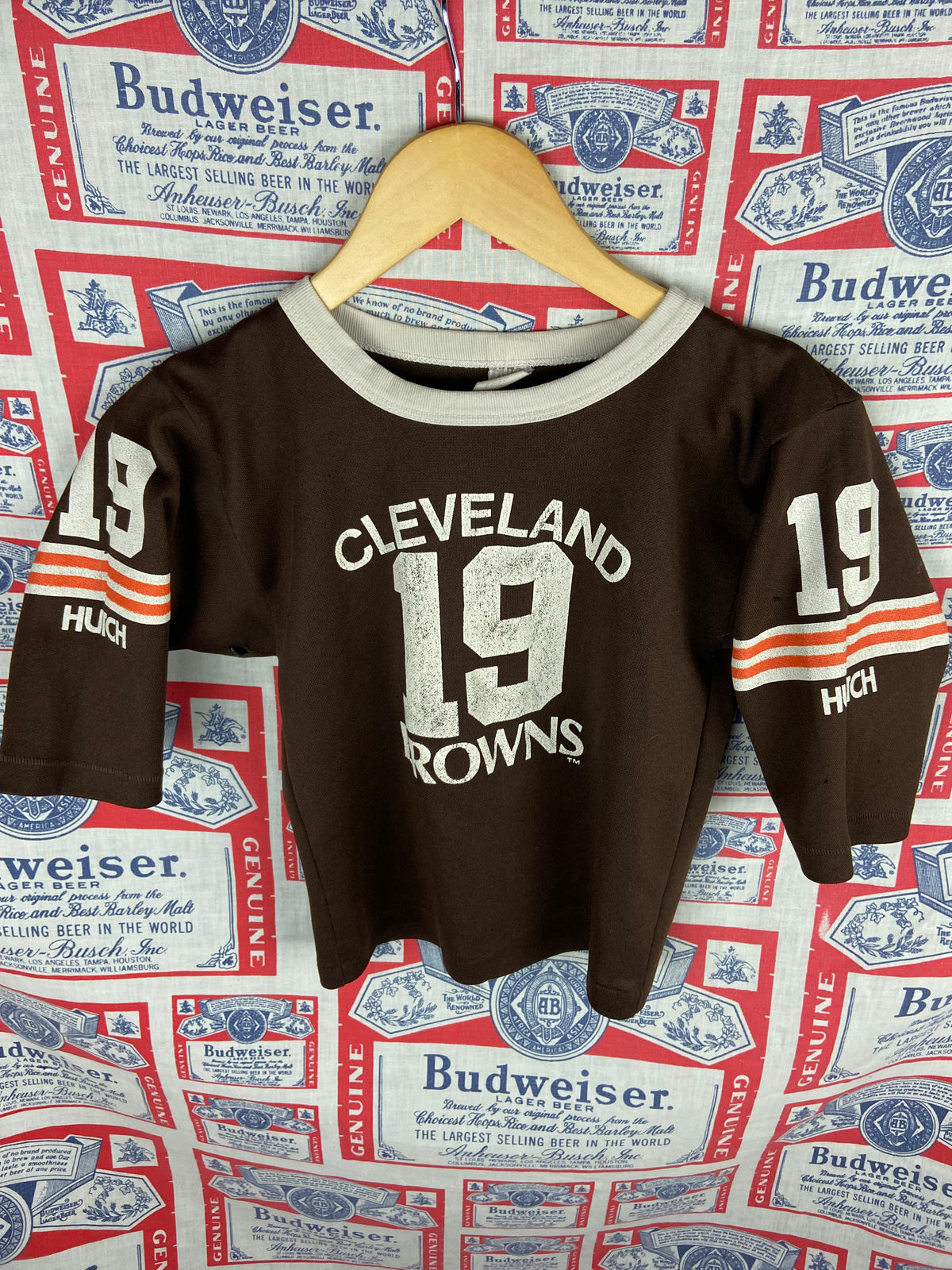 Vintage 1980s Bernie Kosar Cleveland Browns Jersey Youth Small(16”x18”)