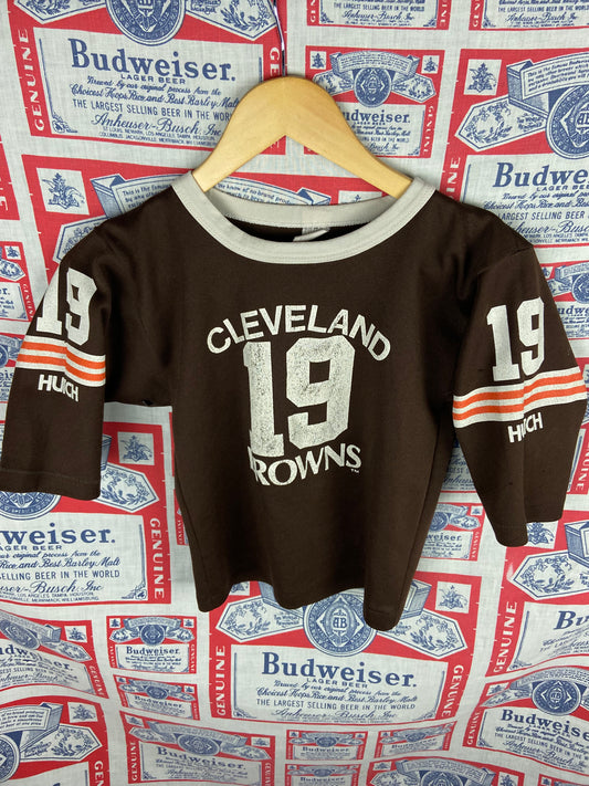 Vintage 1980s Bernie Kosar Cleveland Browns Jersey Youth Small(16”x18”)