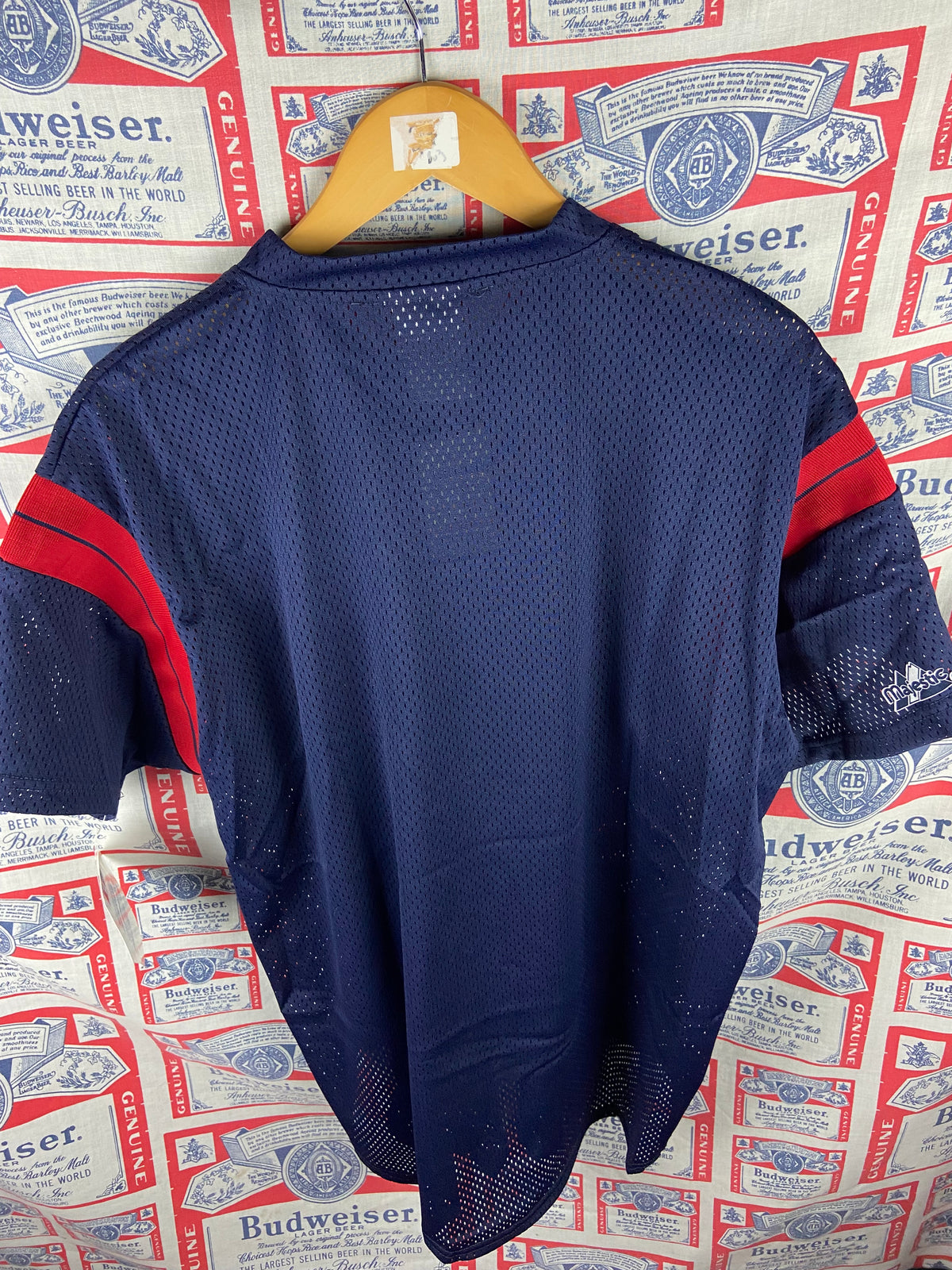 Vintage 1990s Majestic Diamond Collection Cleveland Indians BP Jersey NWT XL(25”x30”)