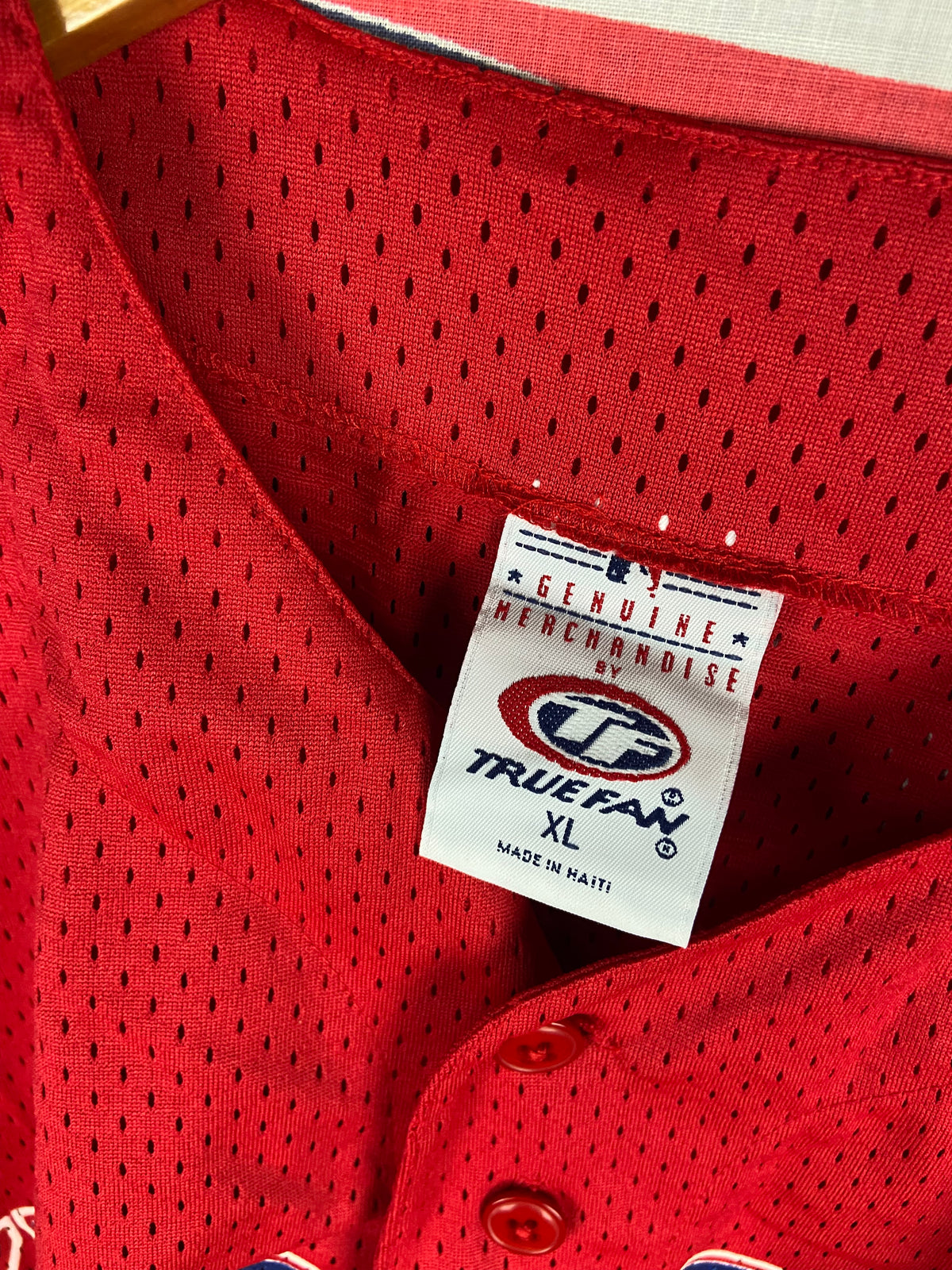 Vintage 2002 True Fan Cleveland Indians Jersey NWT XL(25”x31”)