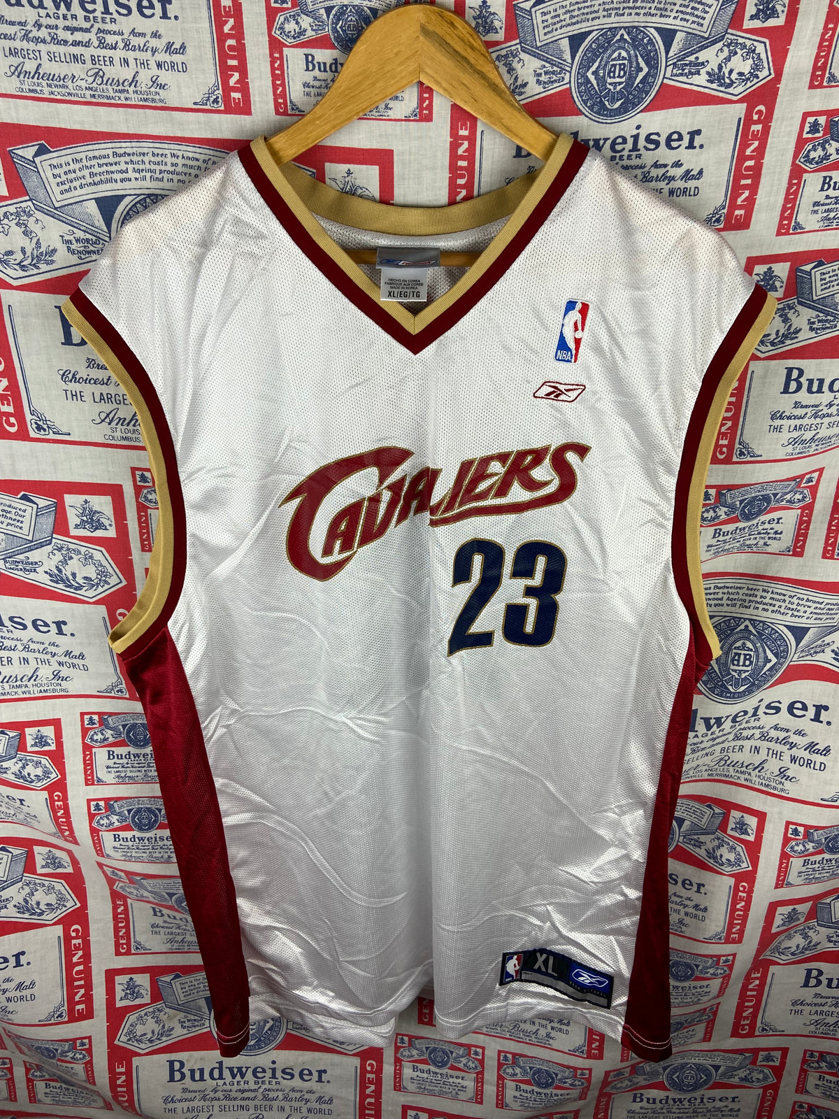 Vintage 2000s Reebok LeBron James Jersey XL(26”x33”)