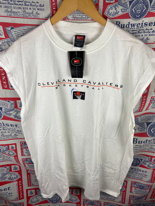 Vintage 1990s Nike Cleveland Cavaliers Sleeveless Shirt NWT XL(25”x33”)