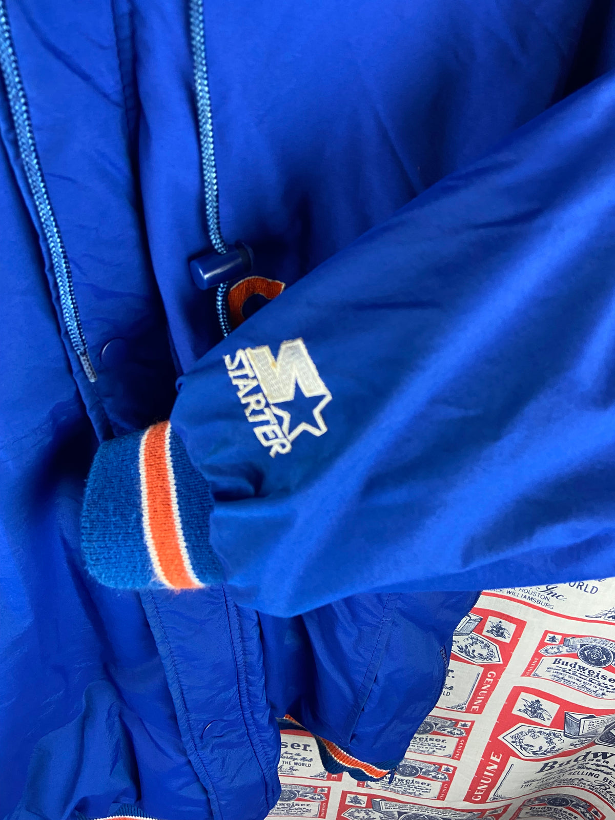 Vintage Early 1990s Starter Cleveland Cavaliers Jacket Large(24”x28”)