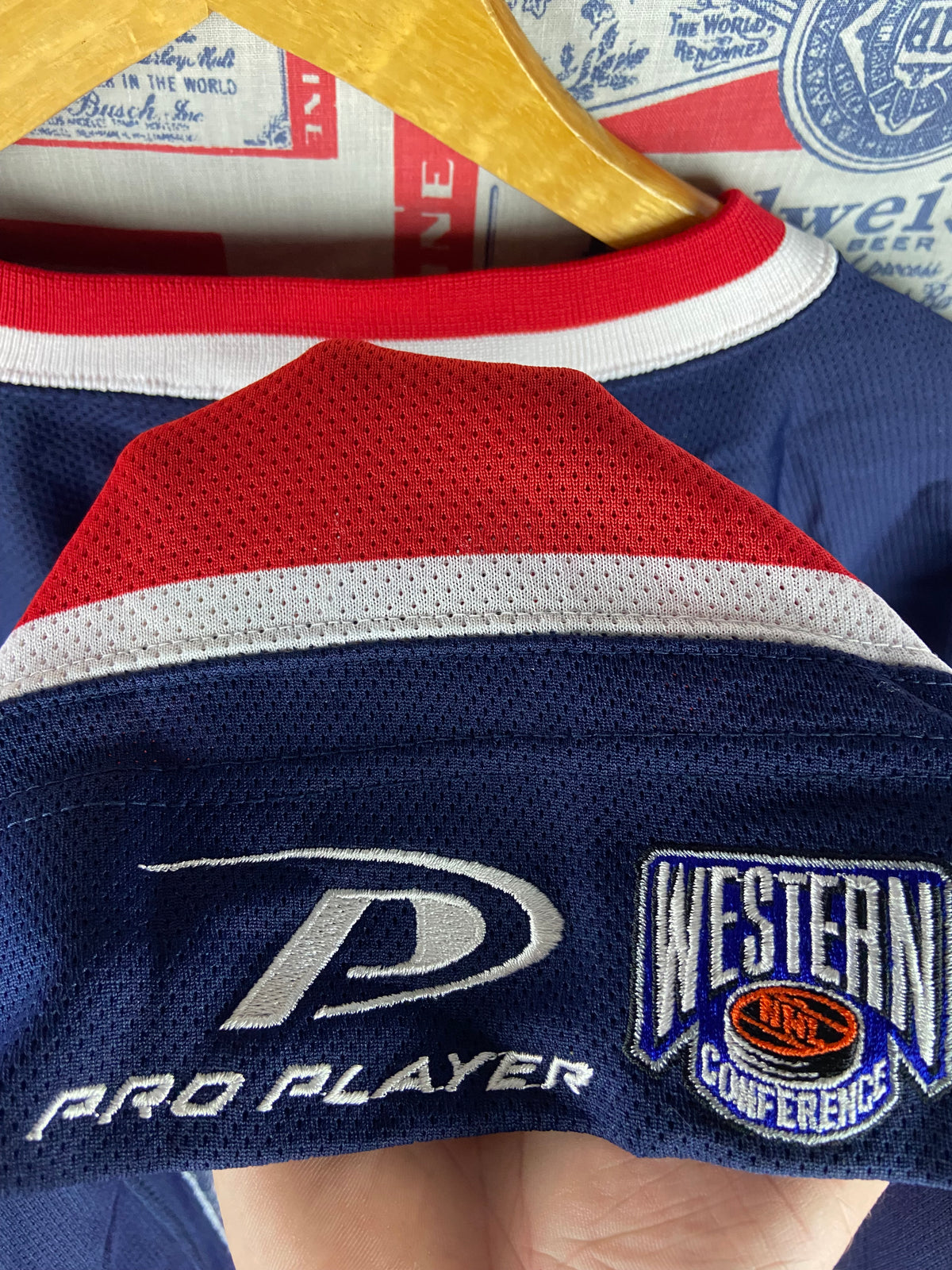 Vintage 1999-2000 Pro Player Columbus Blue Jackets Jersey NWT XXL(31”x34”)