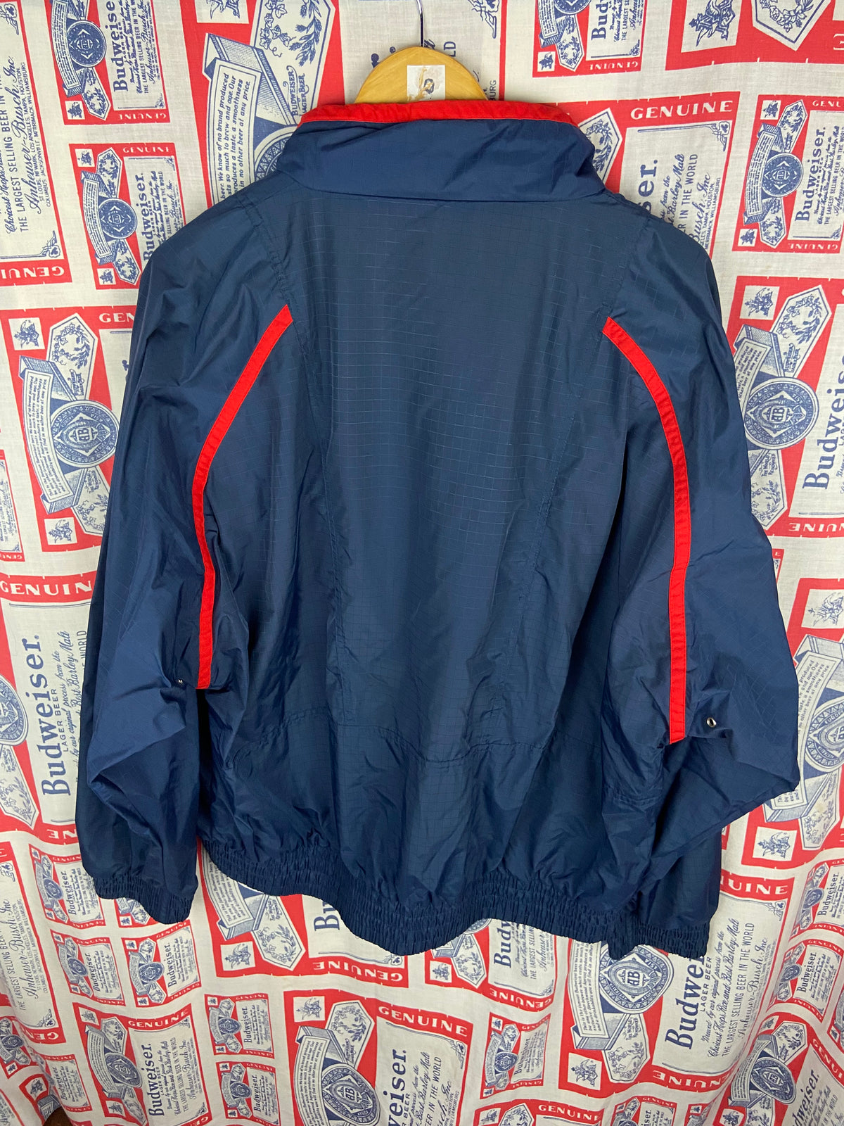 Vintage 1990s Logo 7 Cleveland Indians Full Zip Jacket Large(24”x27”)