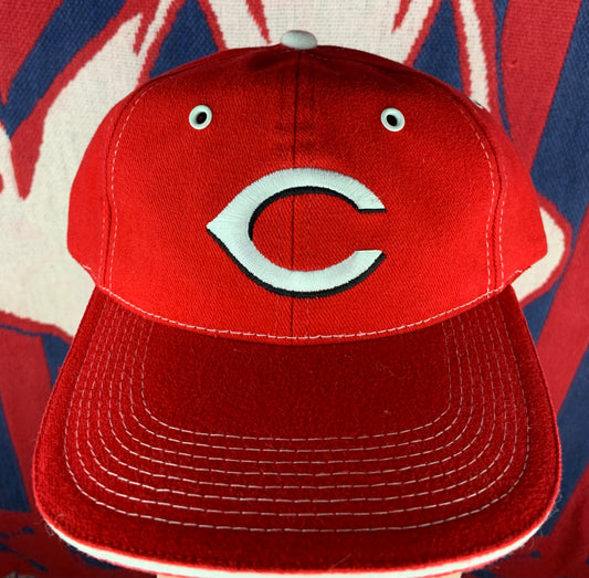Vintage 90s Cincinnati Reds Snapback