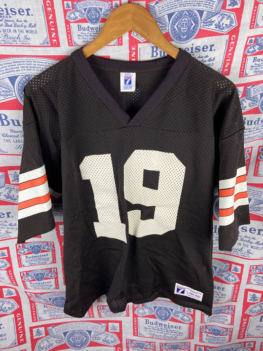 Vintage 1980s Logo 7 Cleveland Browns Bernie Kosar Jersey Large(24”x27”)