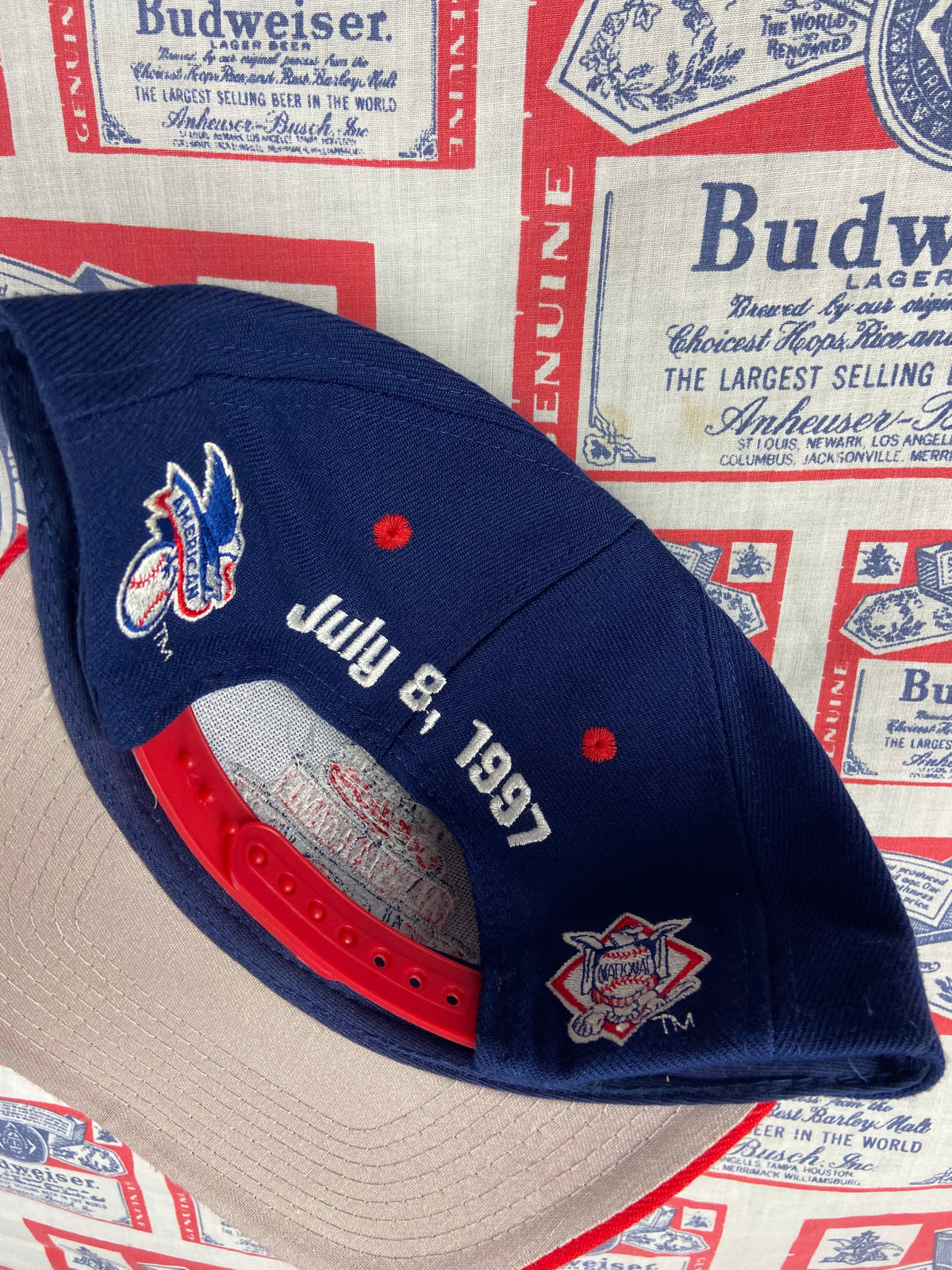 Vintage 1997 Wool Blend Cleveland Indians ASG SnapBack
