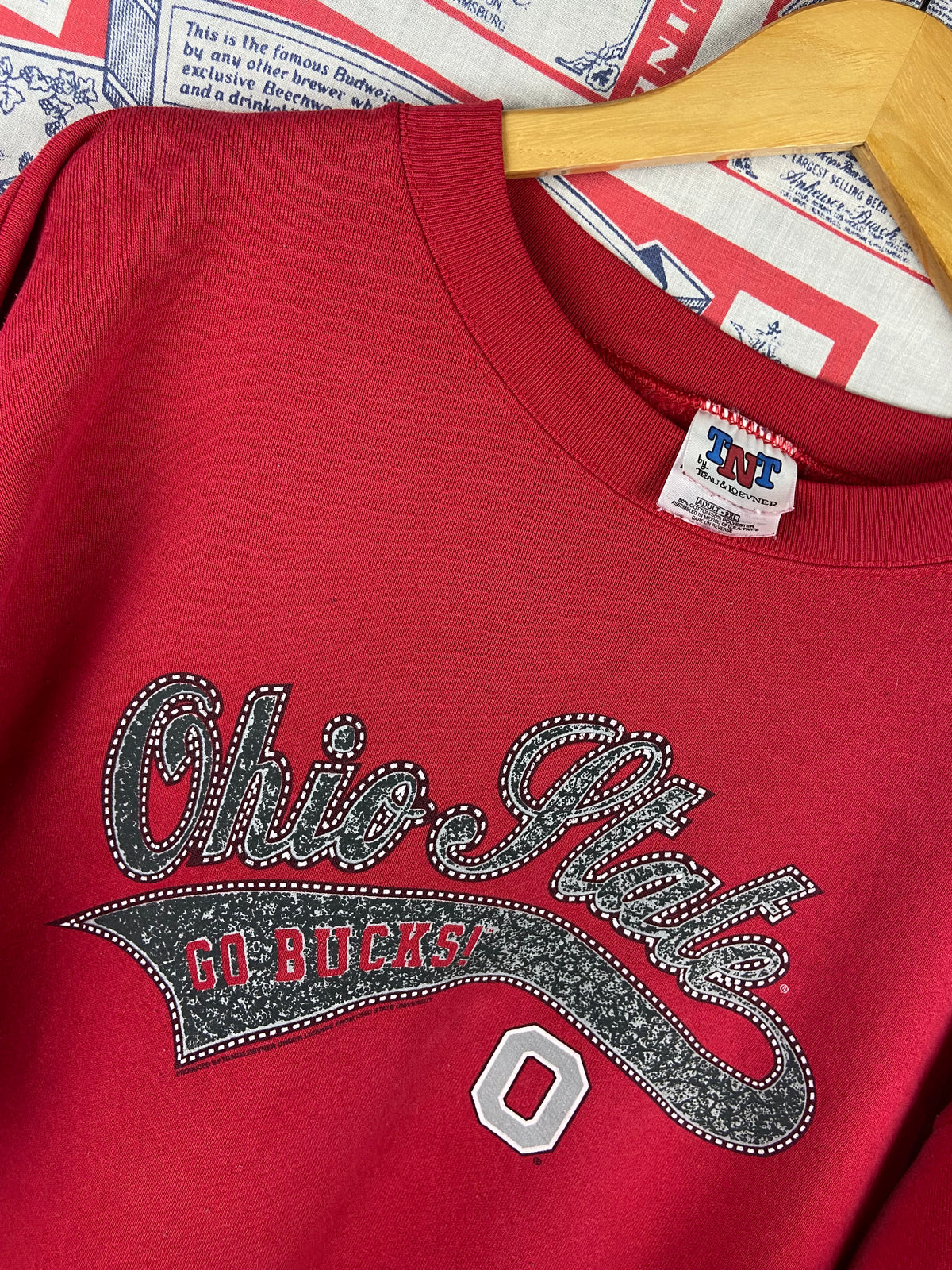 Vintage 1990s Ohio State Buckeyes Crewneck XL(26”x29”)