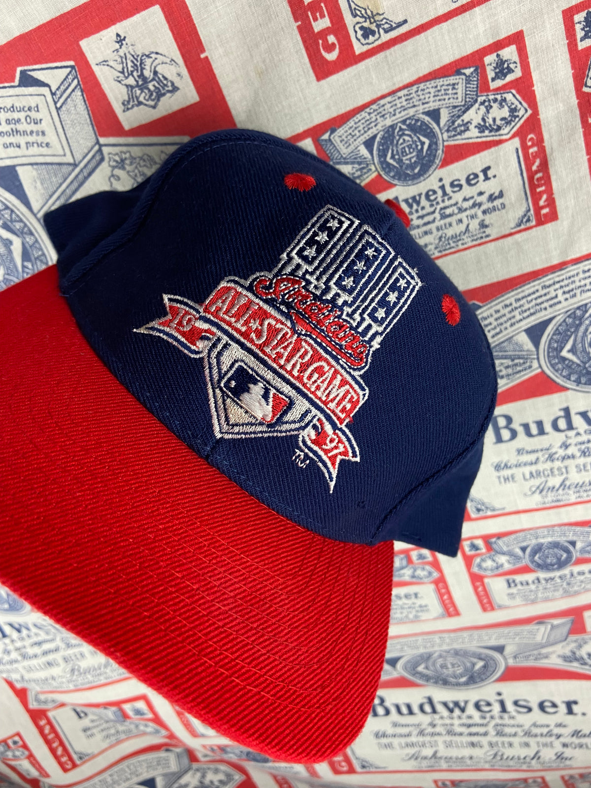 Vintage 1997 Wool Blend Cleveland Indians ASG SnapBack