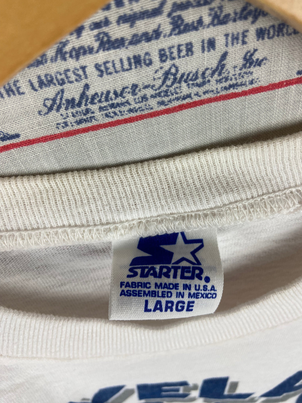 Vintage 1995 Starter Cleveland Indians Shirt Large(23”x28”)