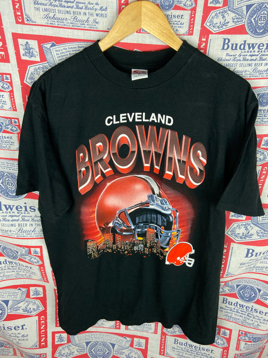 Vintage True Fan Cleveland Browns Skyline Shirt XL(24”x30”)