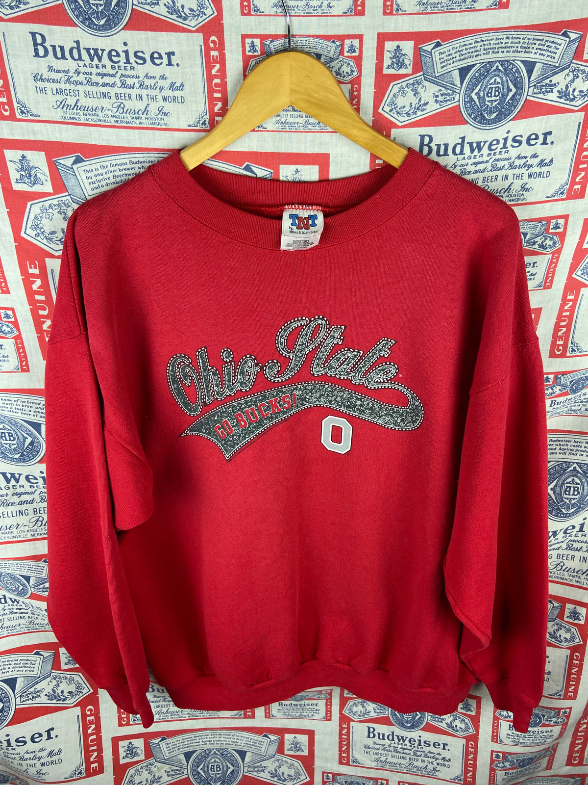Vintage 1990s Ohio State Buckeyes Crewneck XL(26”x29”)