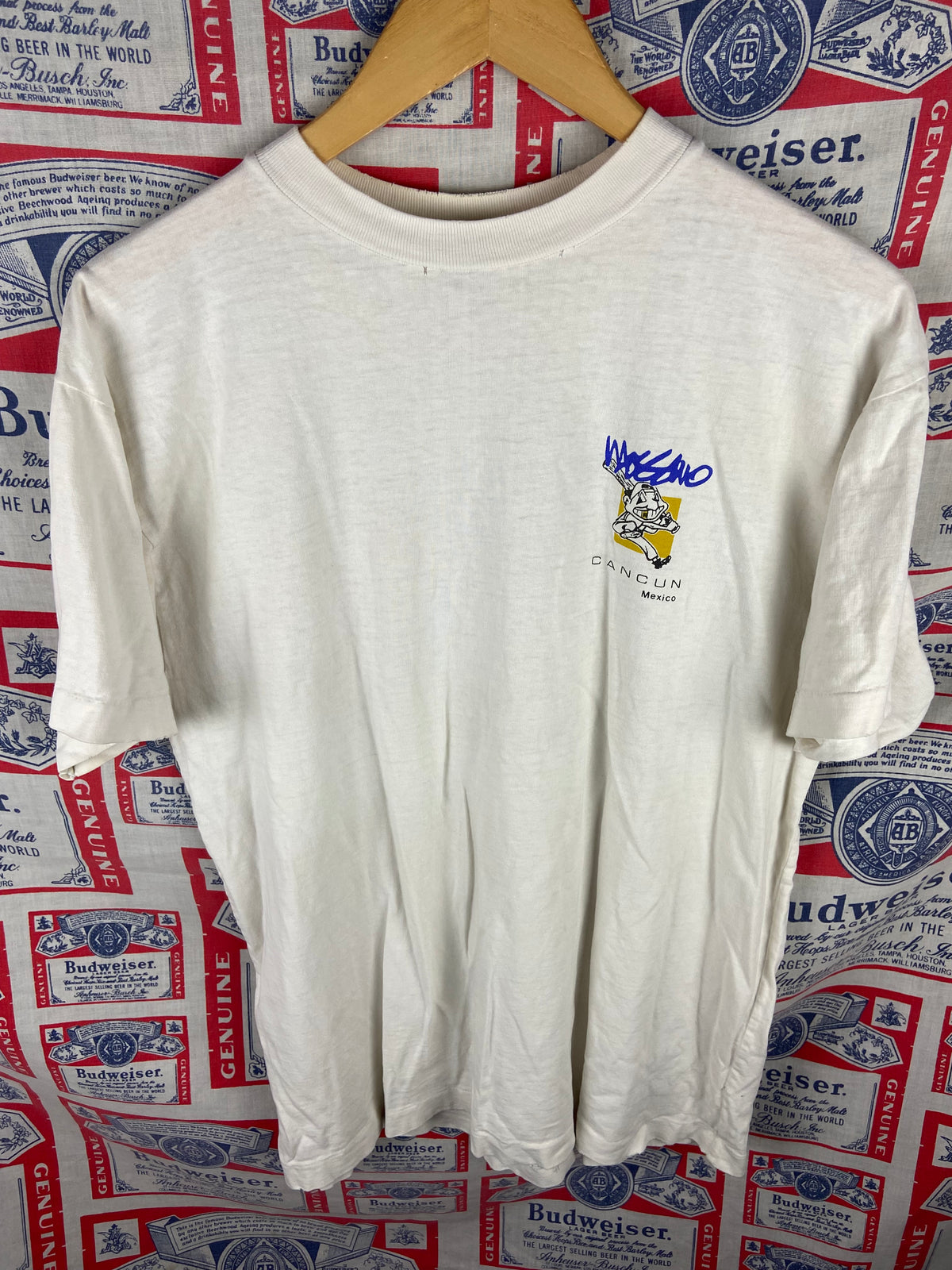 Rare Vintage 1990s Mossimo Cleveland Indians Shirt Large(23”x28”)