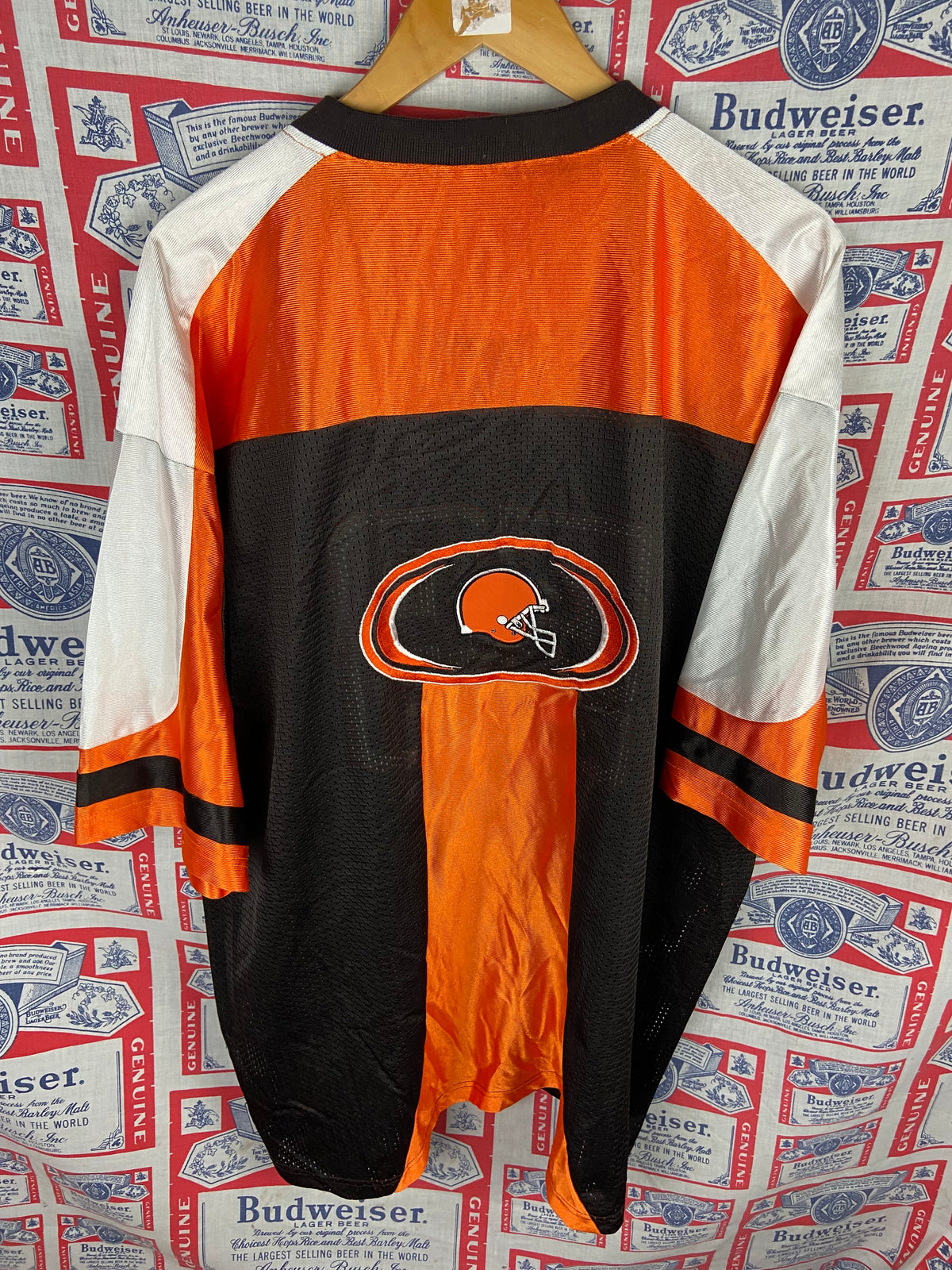 Vintage 1990s BET Sports Limited Edition Cleveland Browns Jersey XXL(28”x34”)