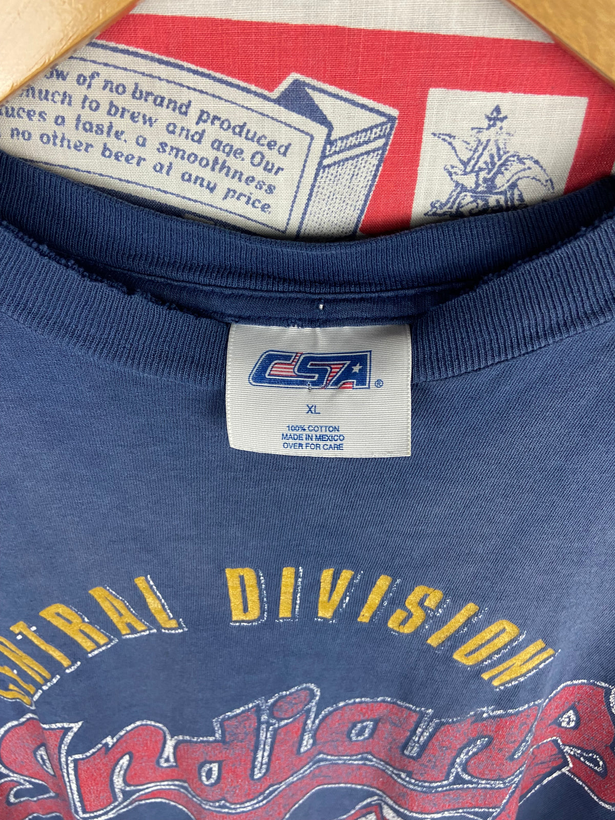Vintage 1996 Cleveland Indians Shirt Faded XL(24”x28”)